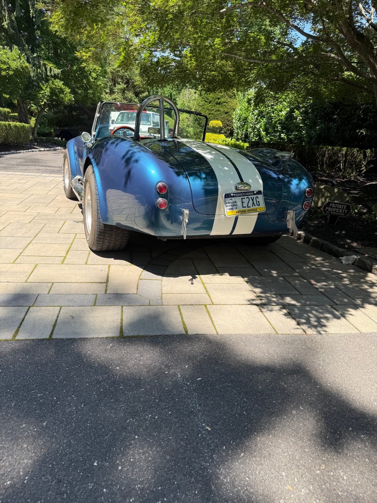 Finished Cobra rear, paint gloss restored