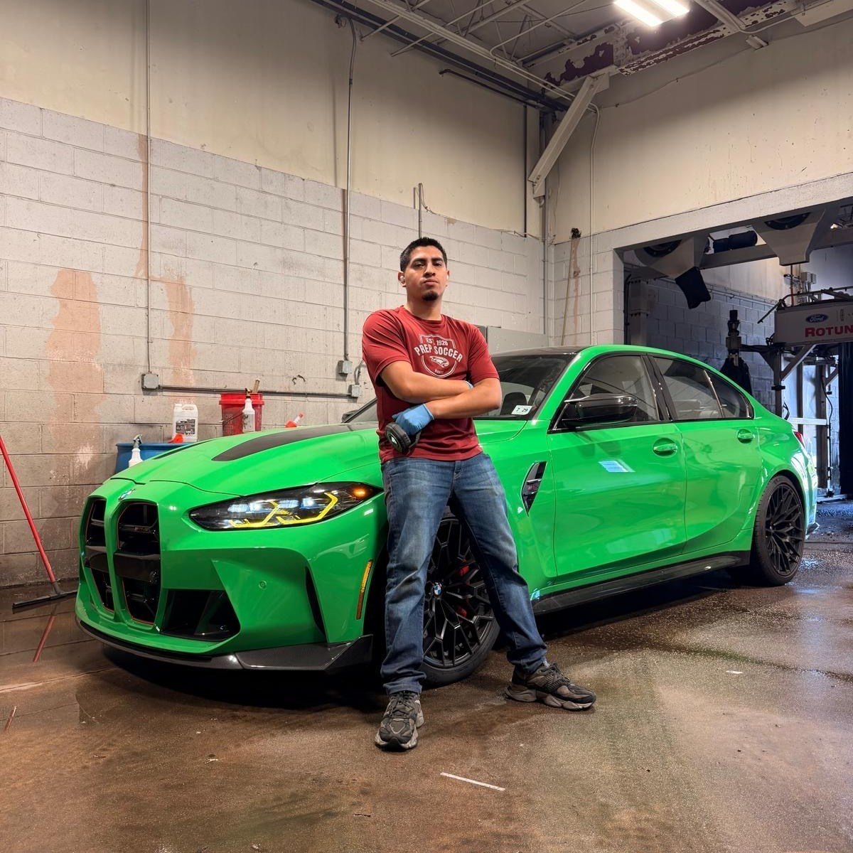 ACBrise with a finished BMW M3