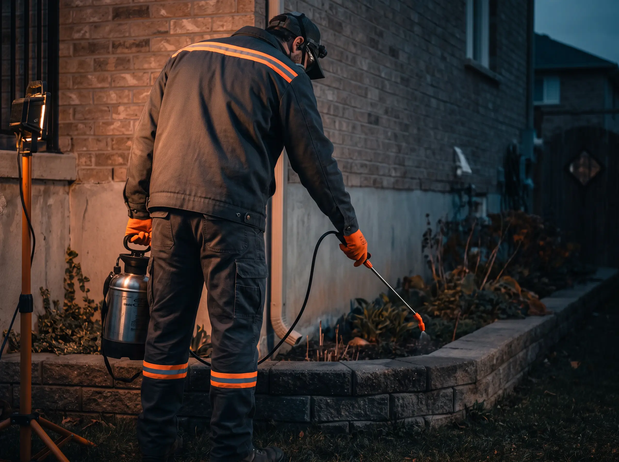 General pest control treatment