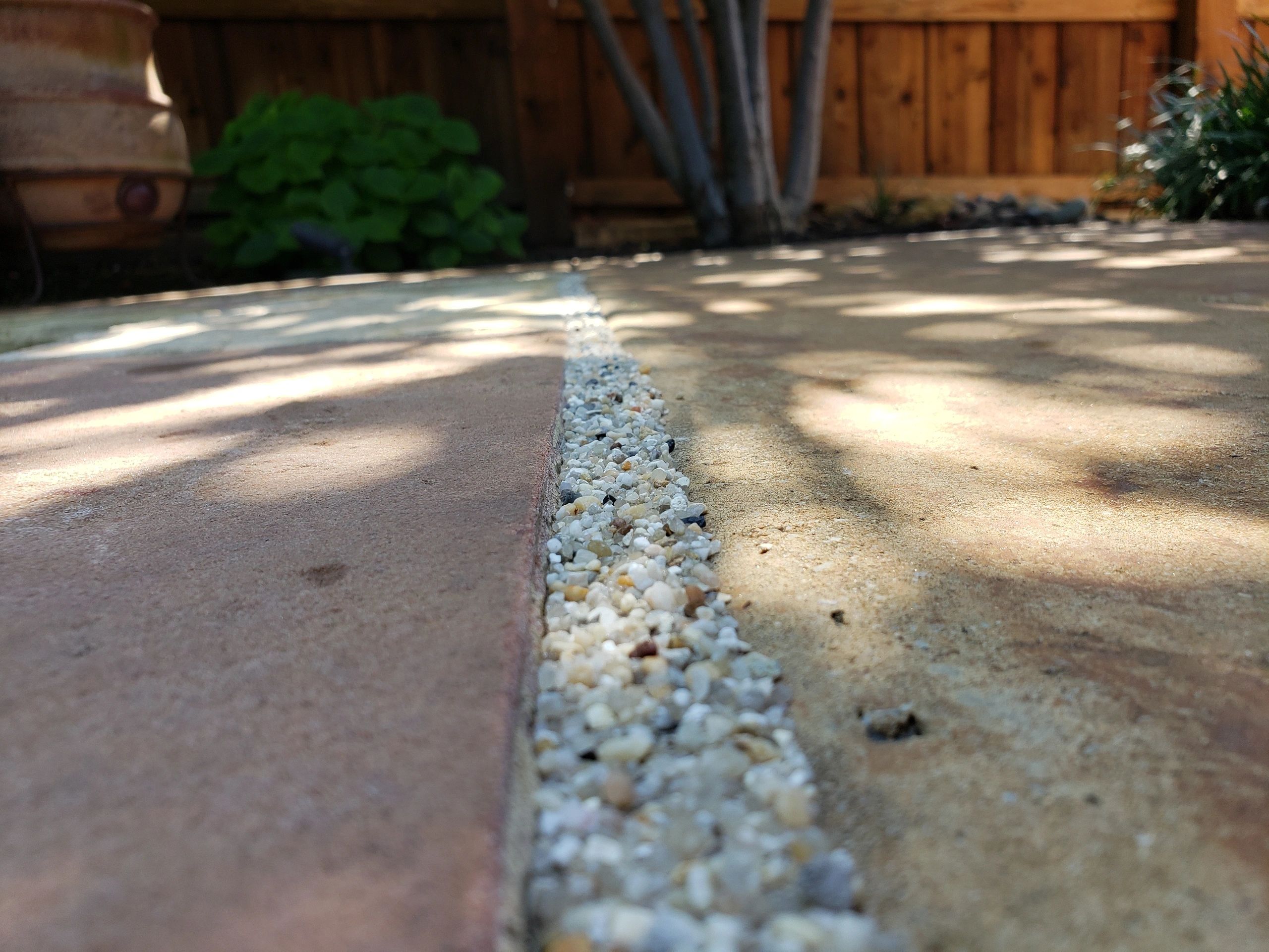 Decorative Kool Deck topping detail