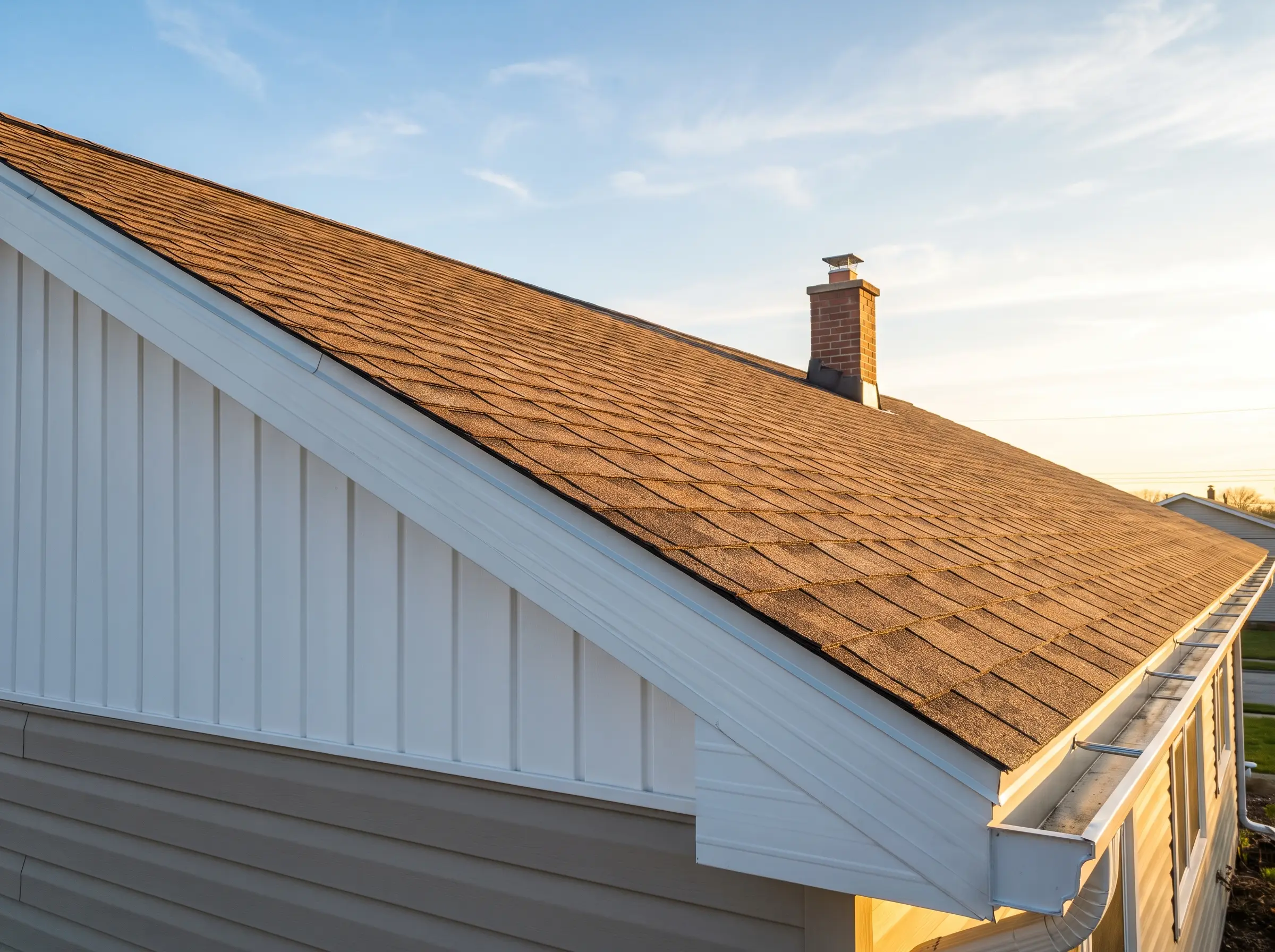 Commercial roofing project
