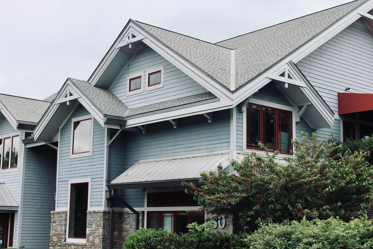 A home with a new roof