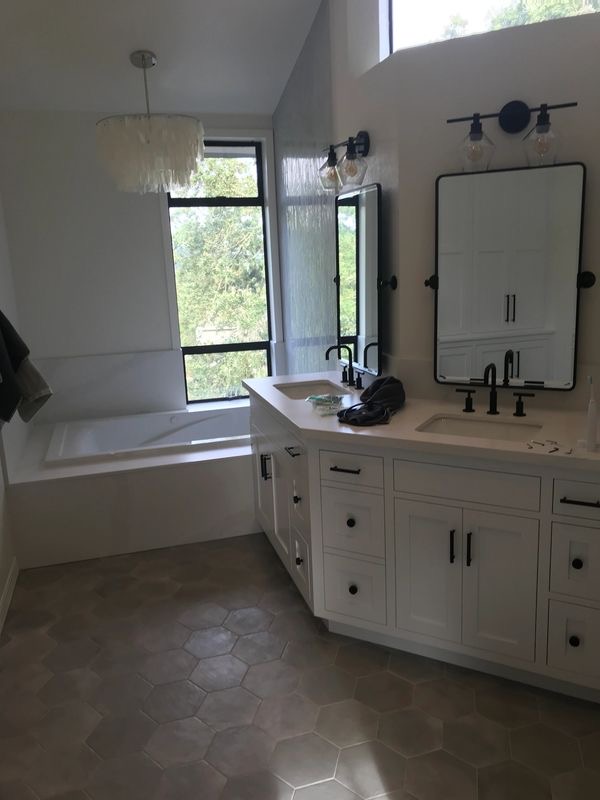 Finished residential remodel