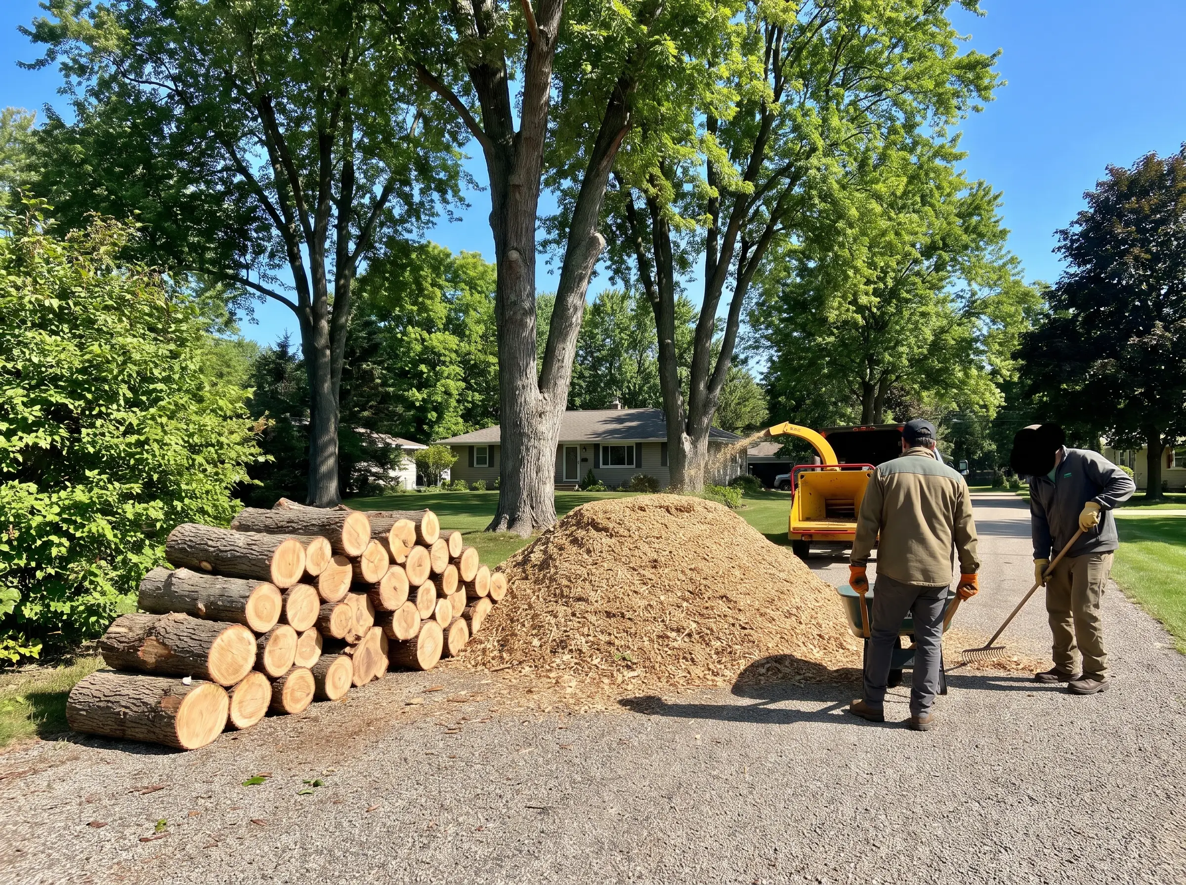 Landscaping and lawn renovation