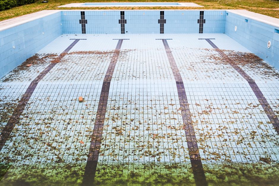 Pool in need of repair and maintenance service