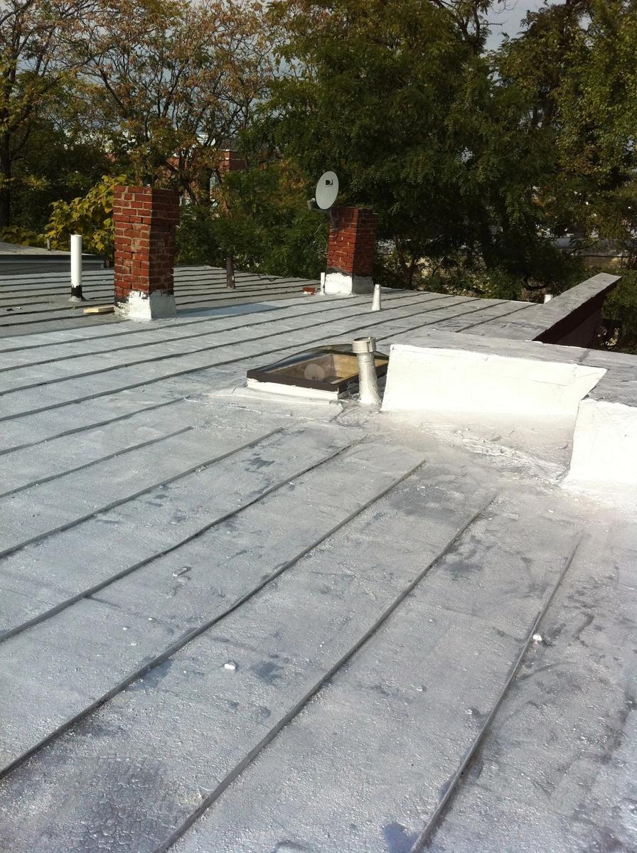 Roofing project by B & W Contracting