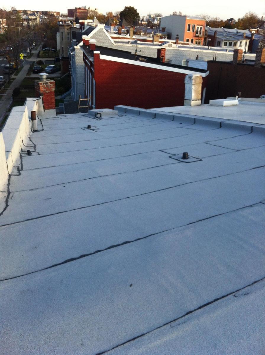 Roofing project by B & W Contracting