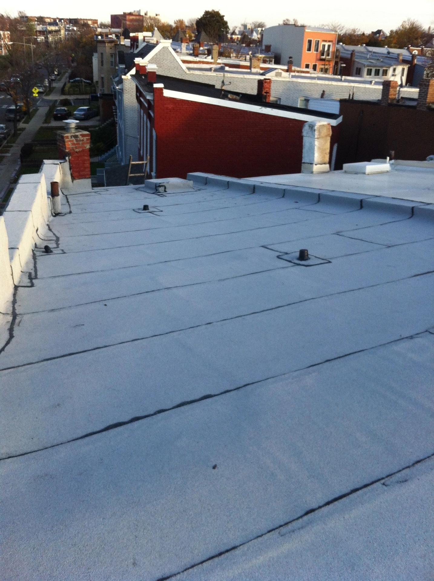 Roofing project by B & W Contracting