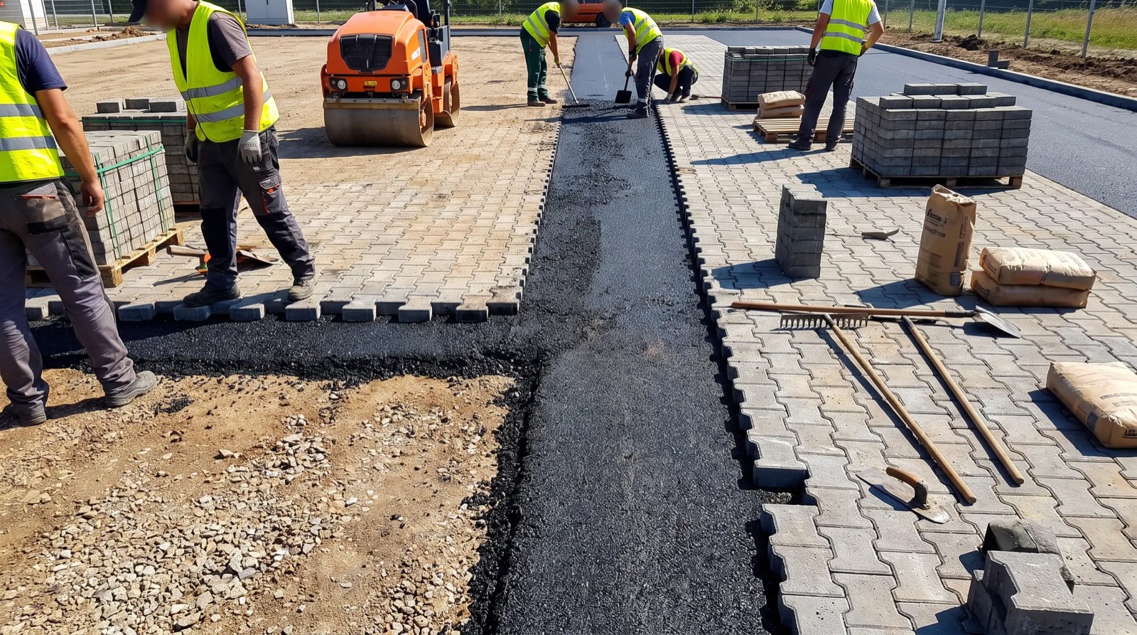 Asphalt surface maintenance and repair