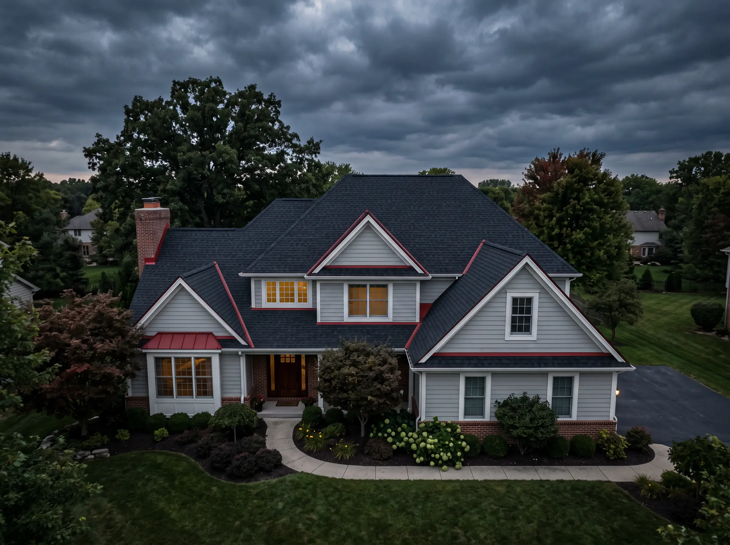 Commercial roofing project