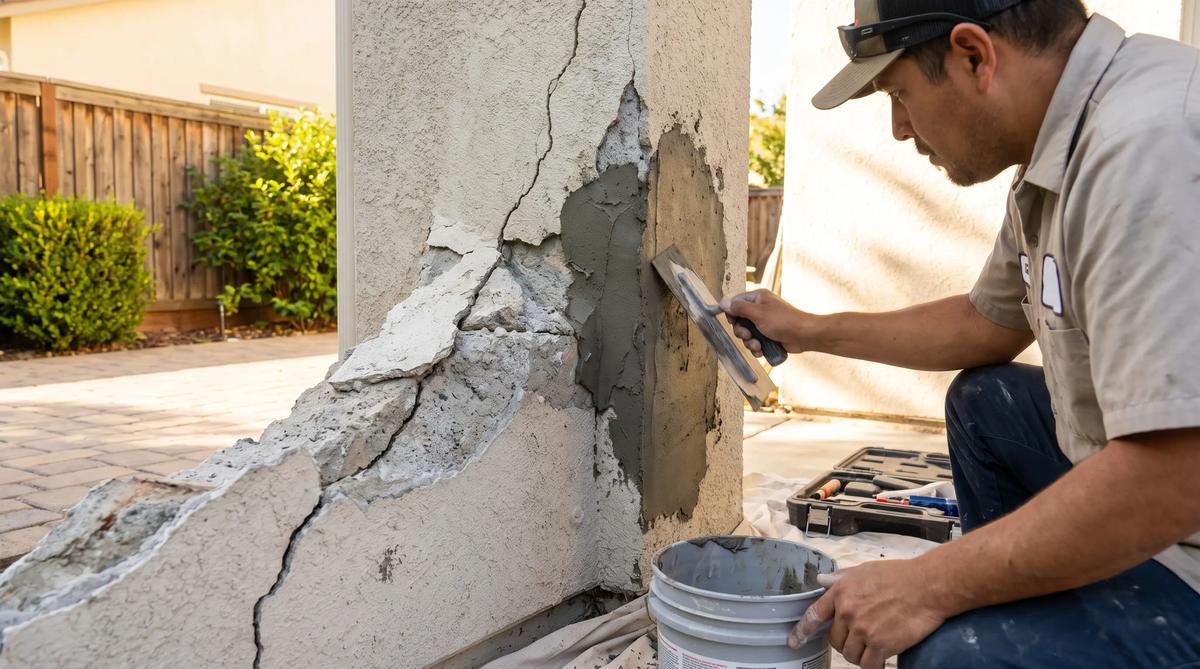 Exterior repair work by Bmore Home Improvement and Landscaping LLC