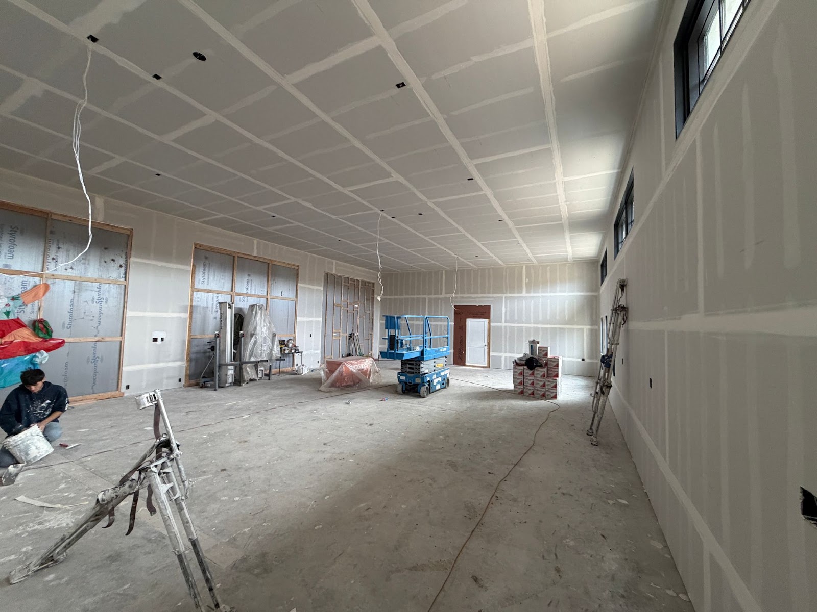 Drywall patch and repair work by Bozeman Drywall