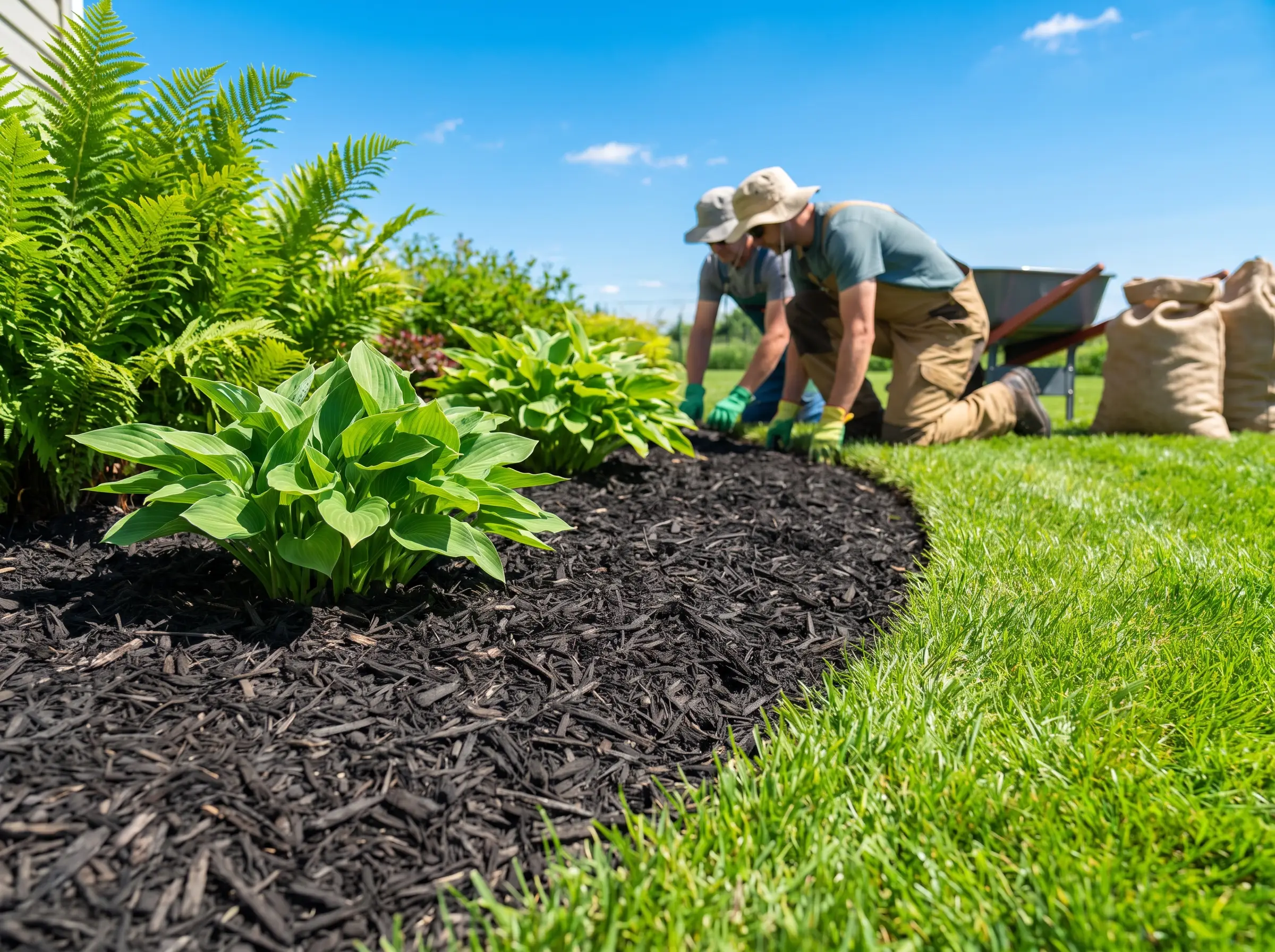 Irrigation and drainage installation