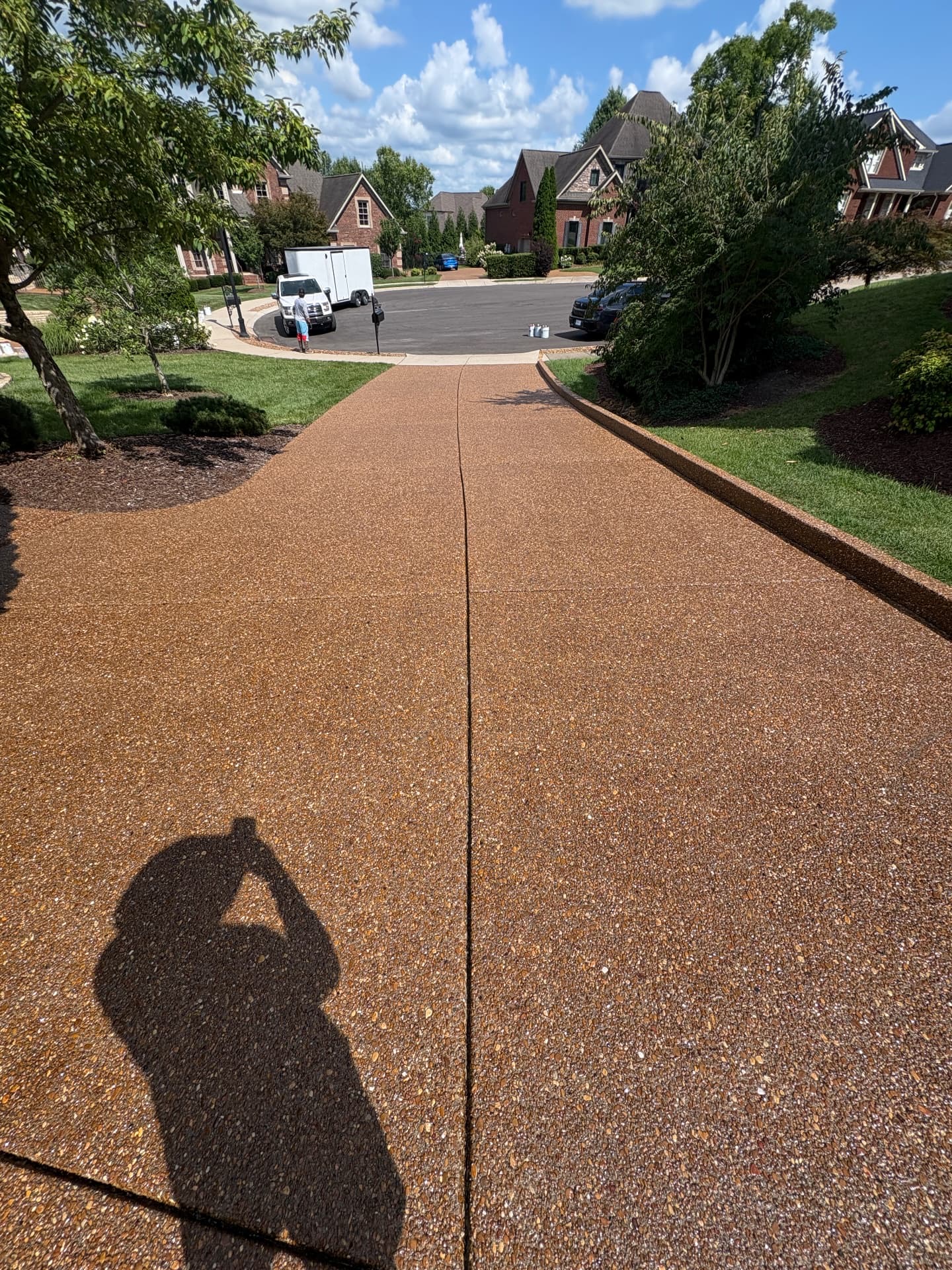 Commercial garage floor coating