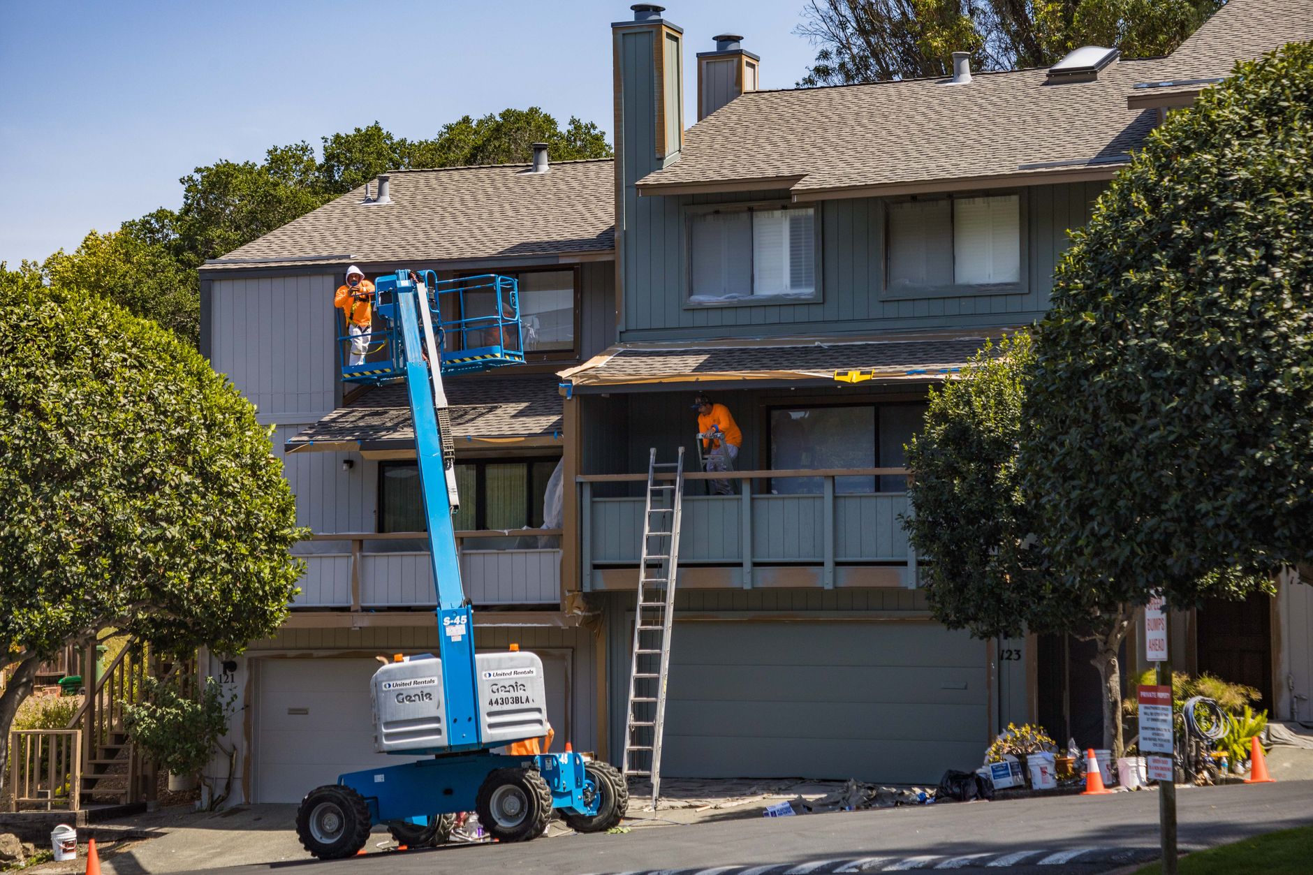 Repairs and restoration work