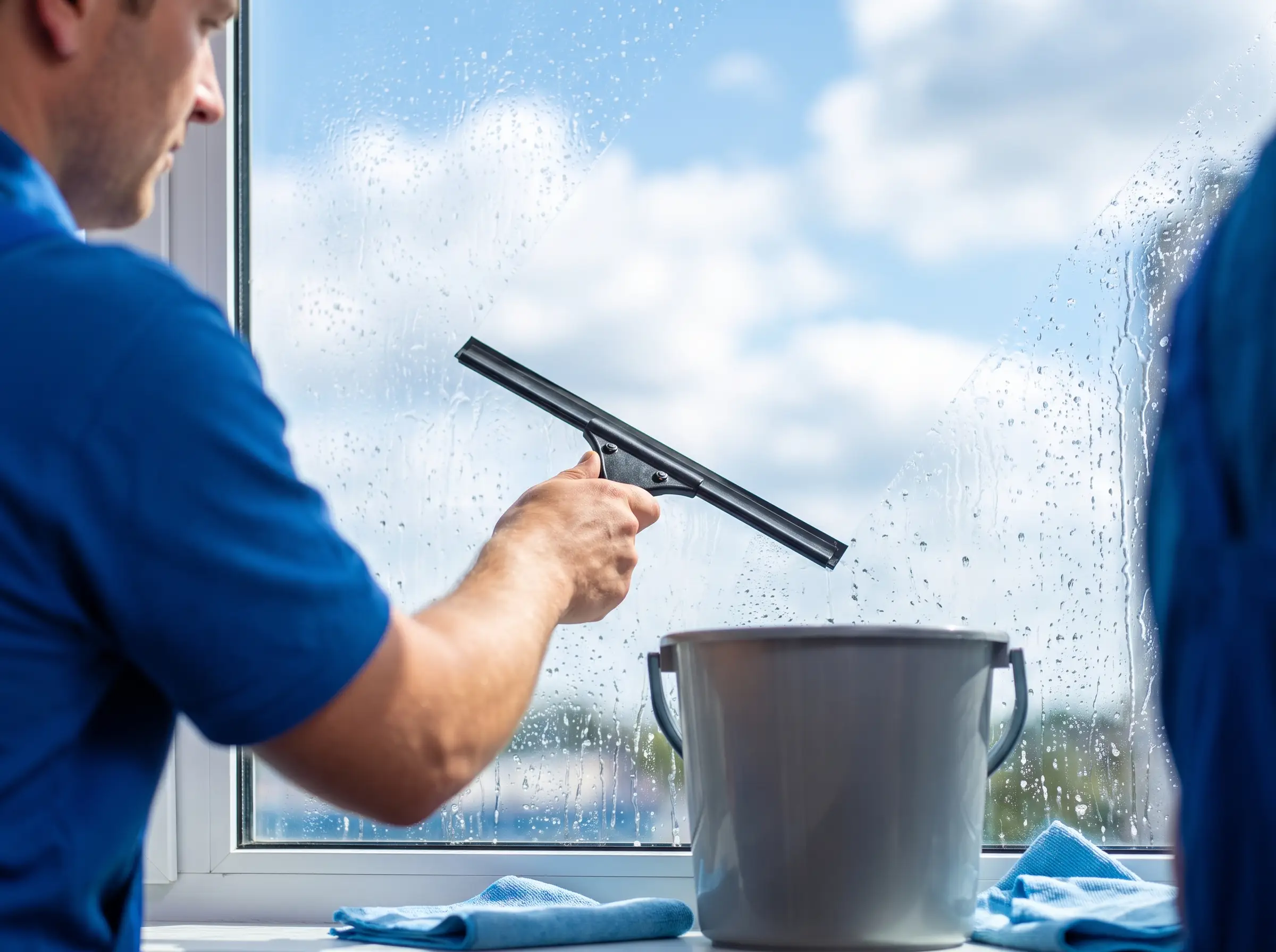 Exterior windows cleaned