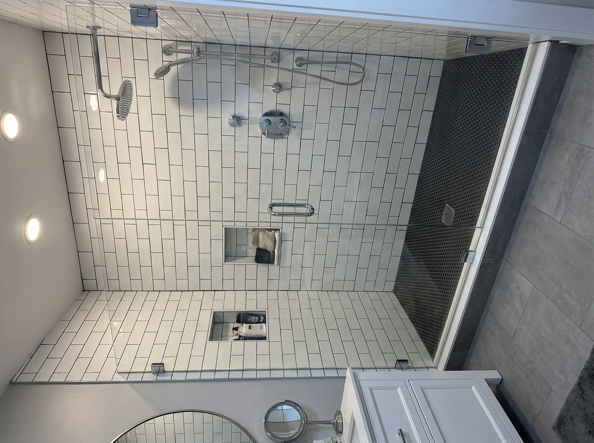 Bathroom remodel in progress