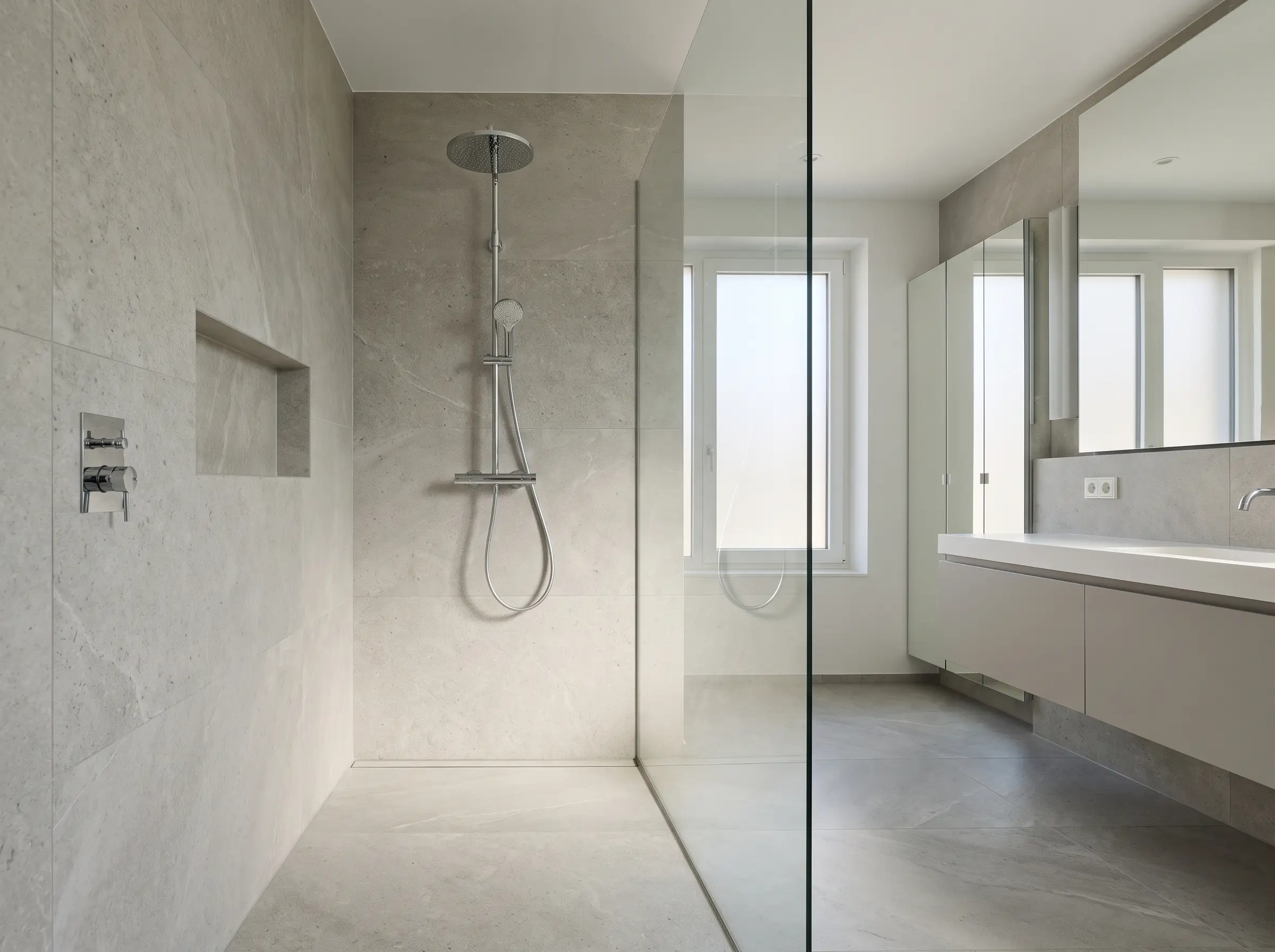 Tub to shower conversion
