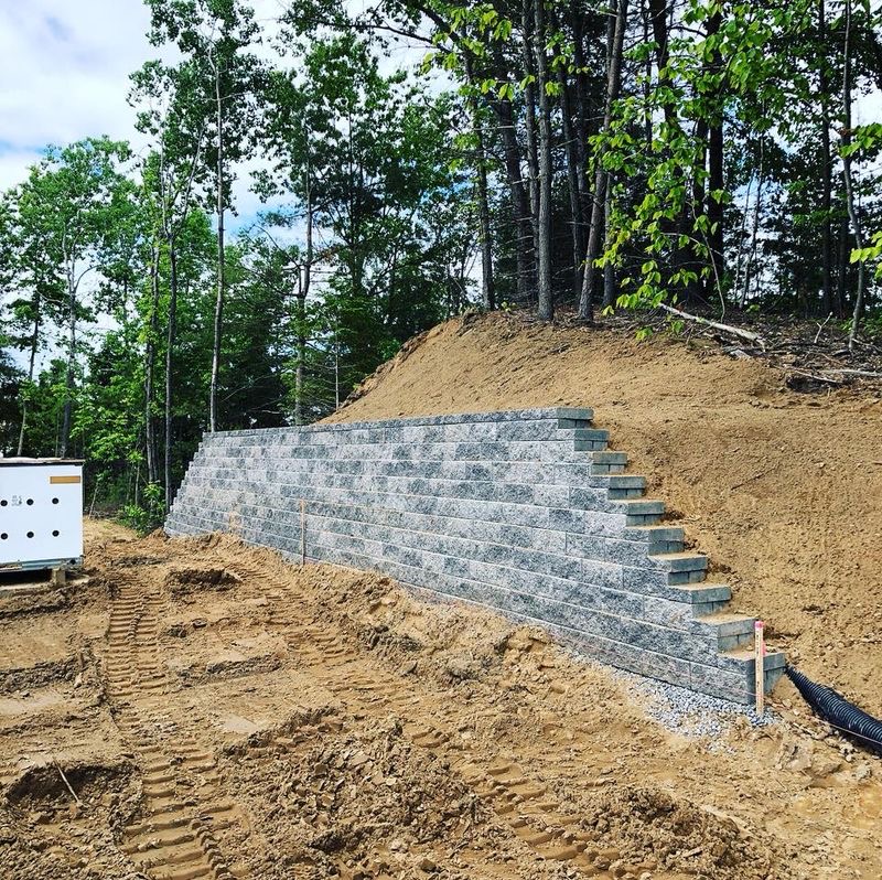 Commercial landscaping project