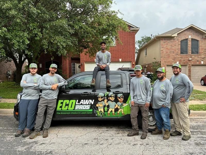 Epoxy floor coating crew on jobsite