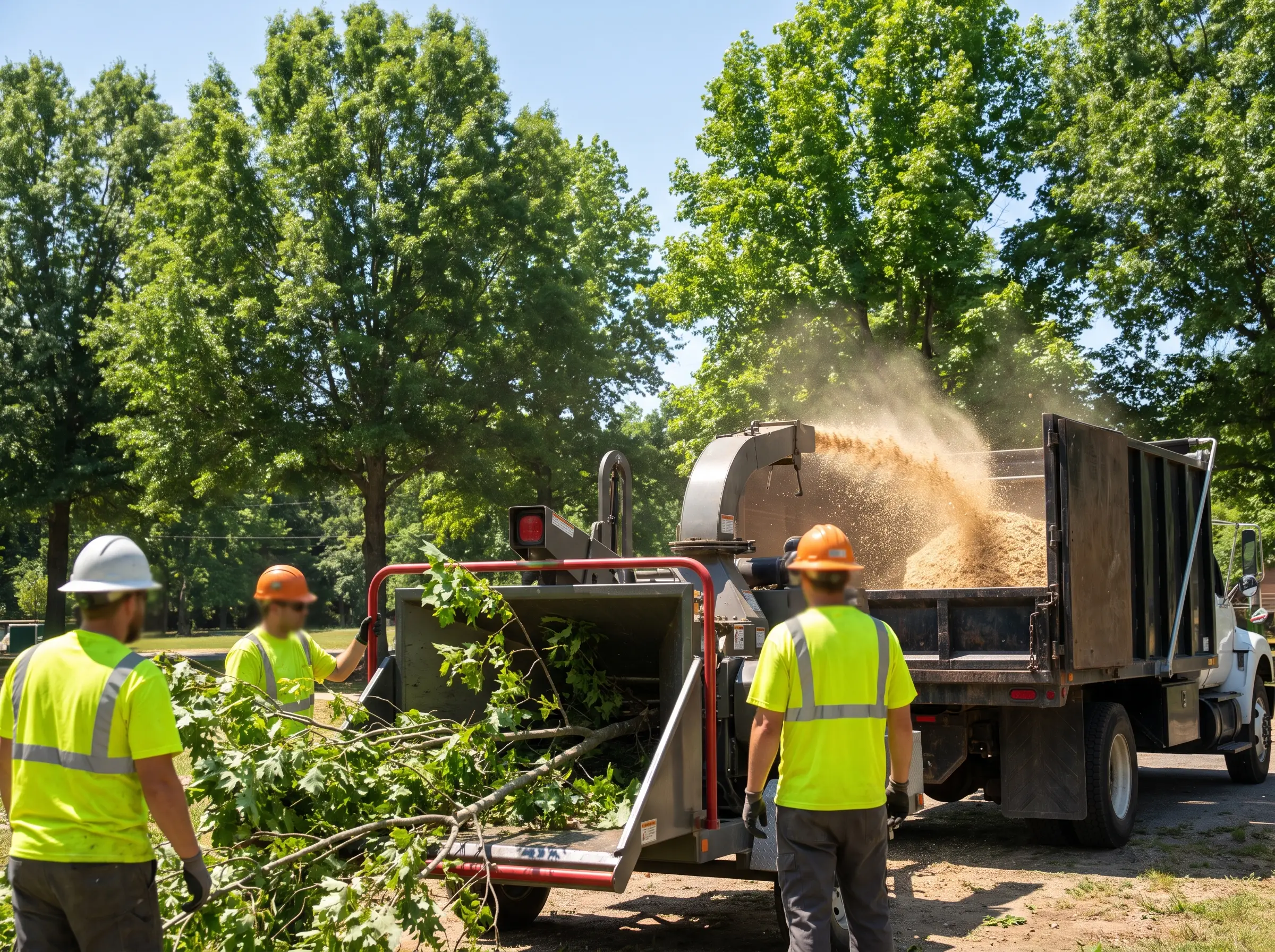 Finished tree removal
