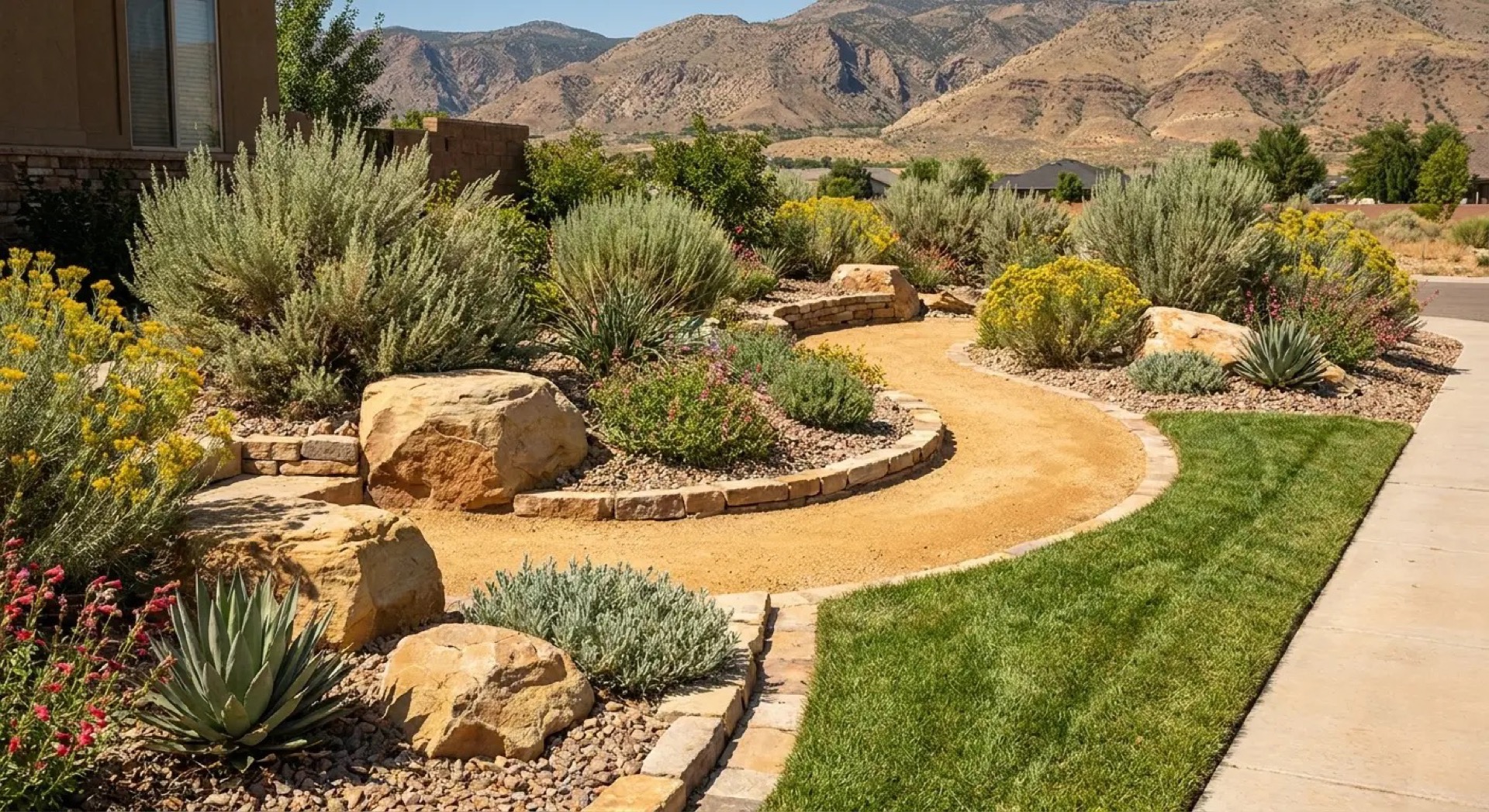 New landscape design