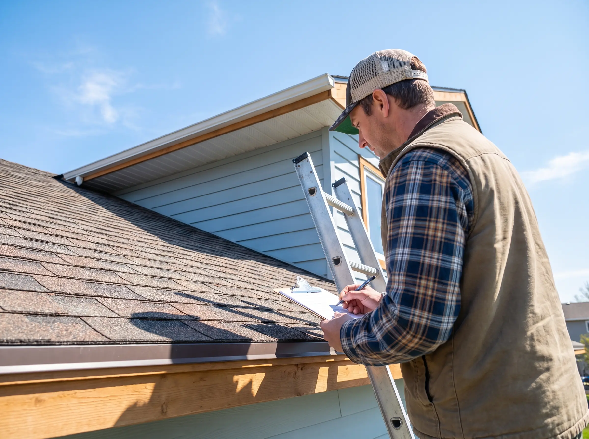 Commercial roofing project