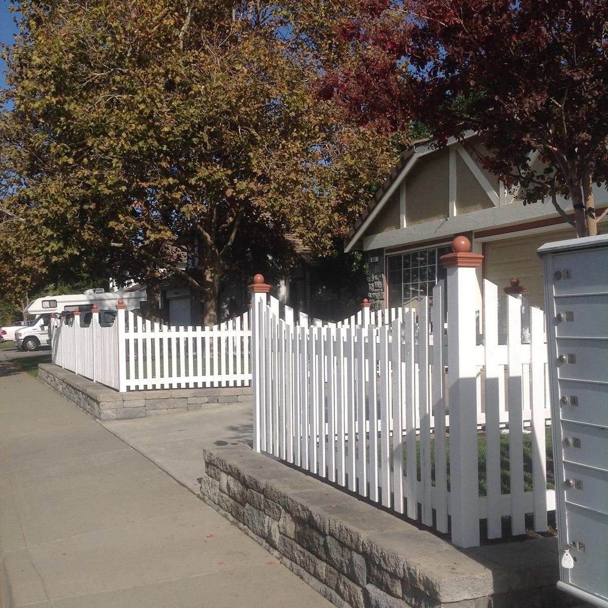 Fence installation
