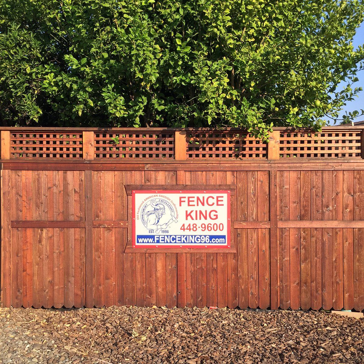 New fence installation in Vacaville, CA