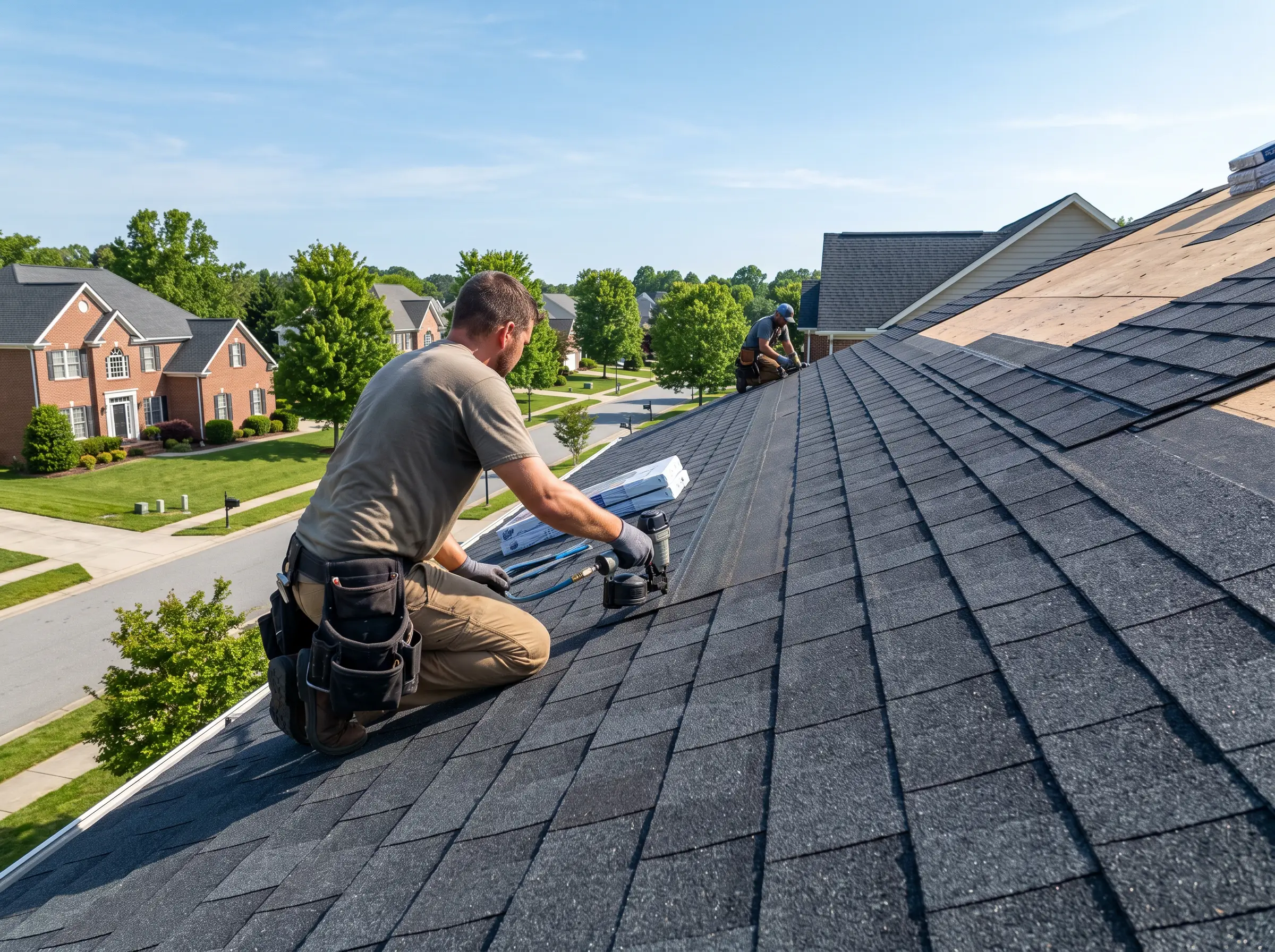 Storm damage roof and exterior repair