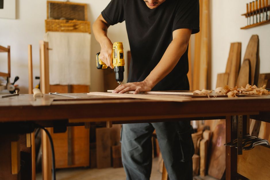 Craftsman at work