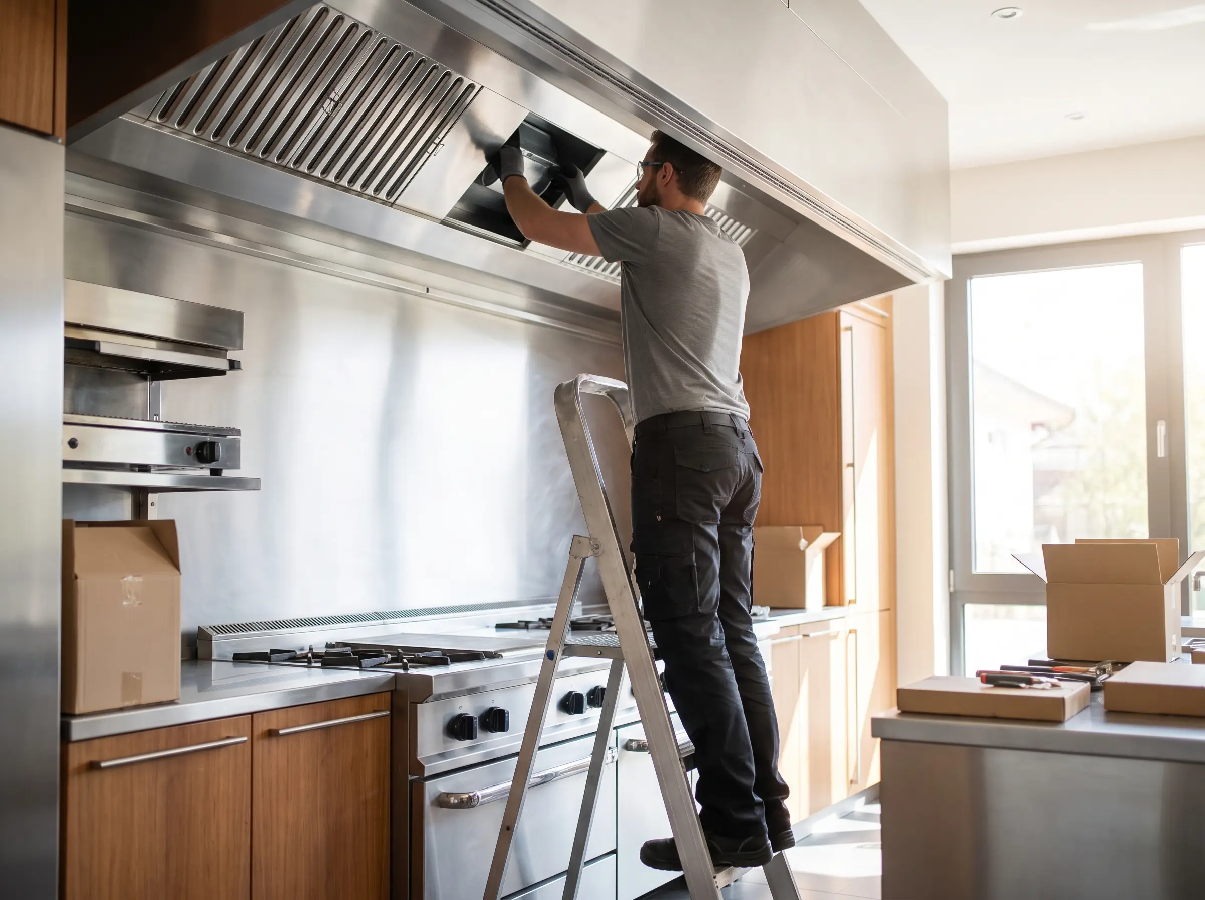 Clean, quiet residential Vent-A-Hood