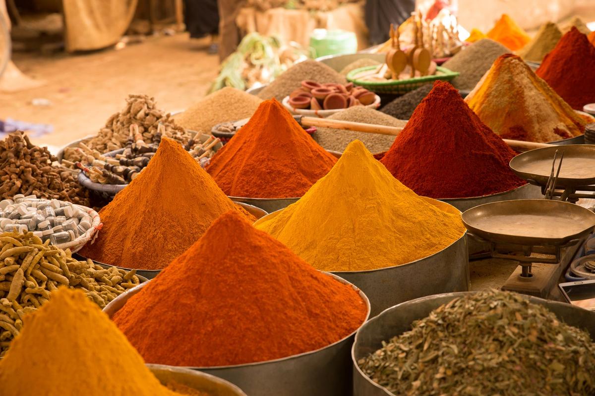 Spices and pantry staples