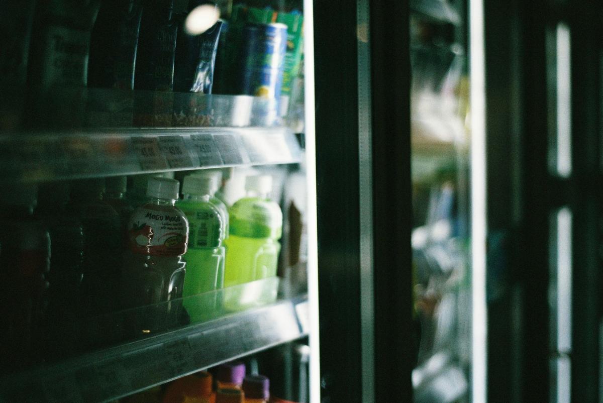 Snacks, candy and drinks