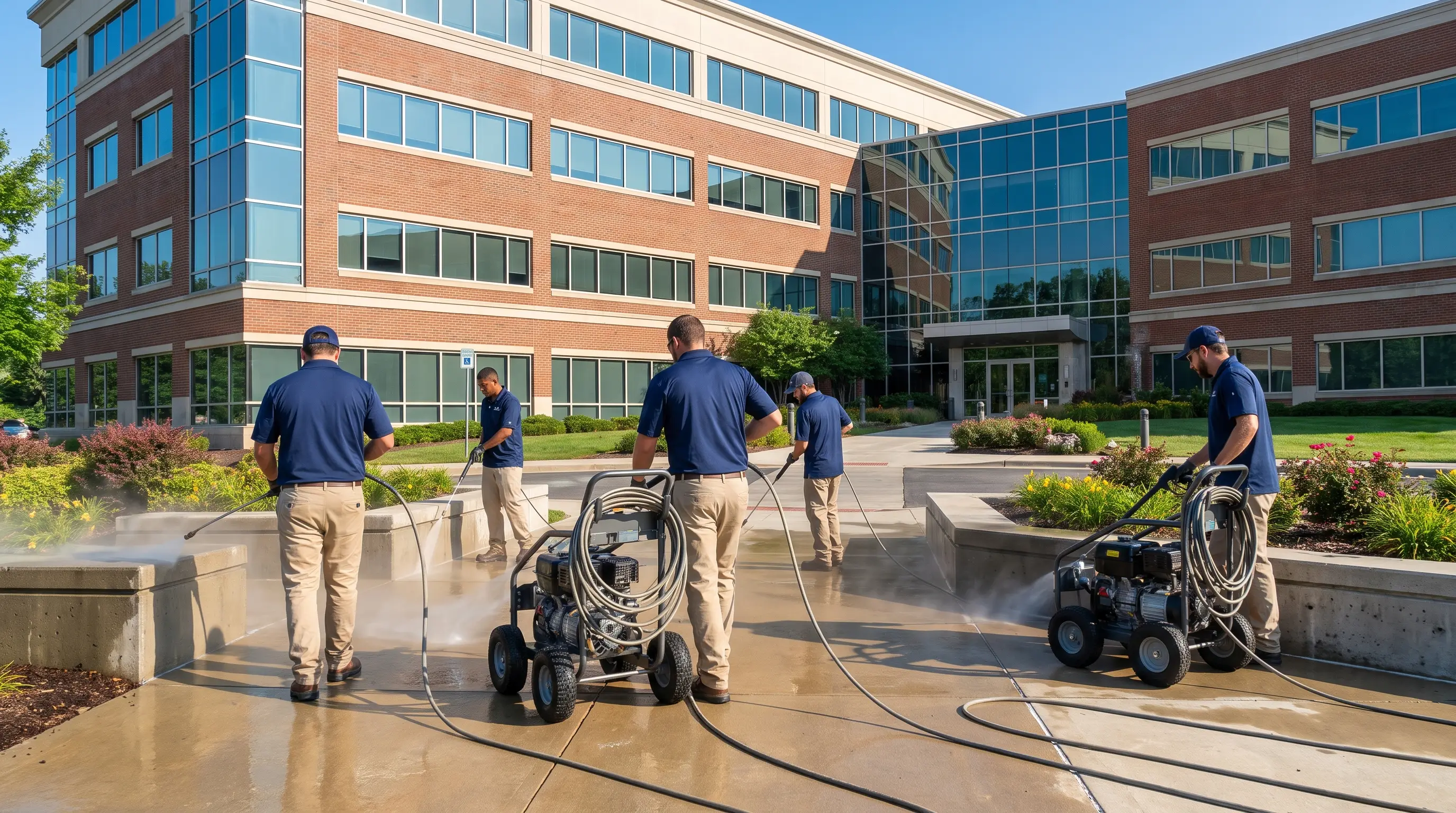 Commercial office cleaning