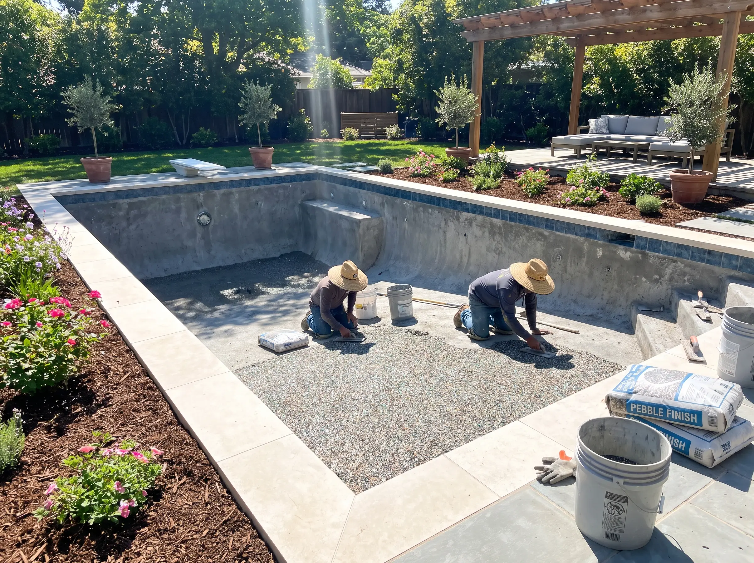 Crew on a jobsite