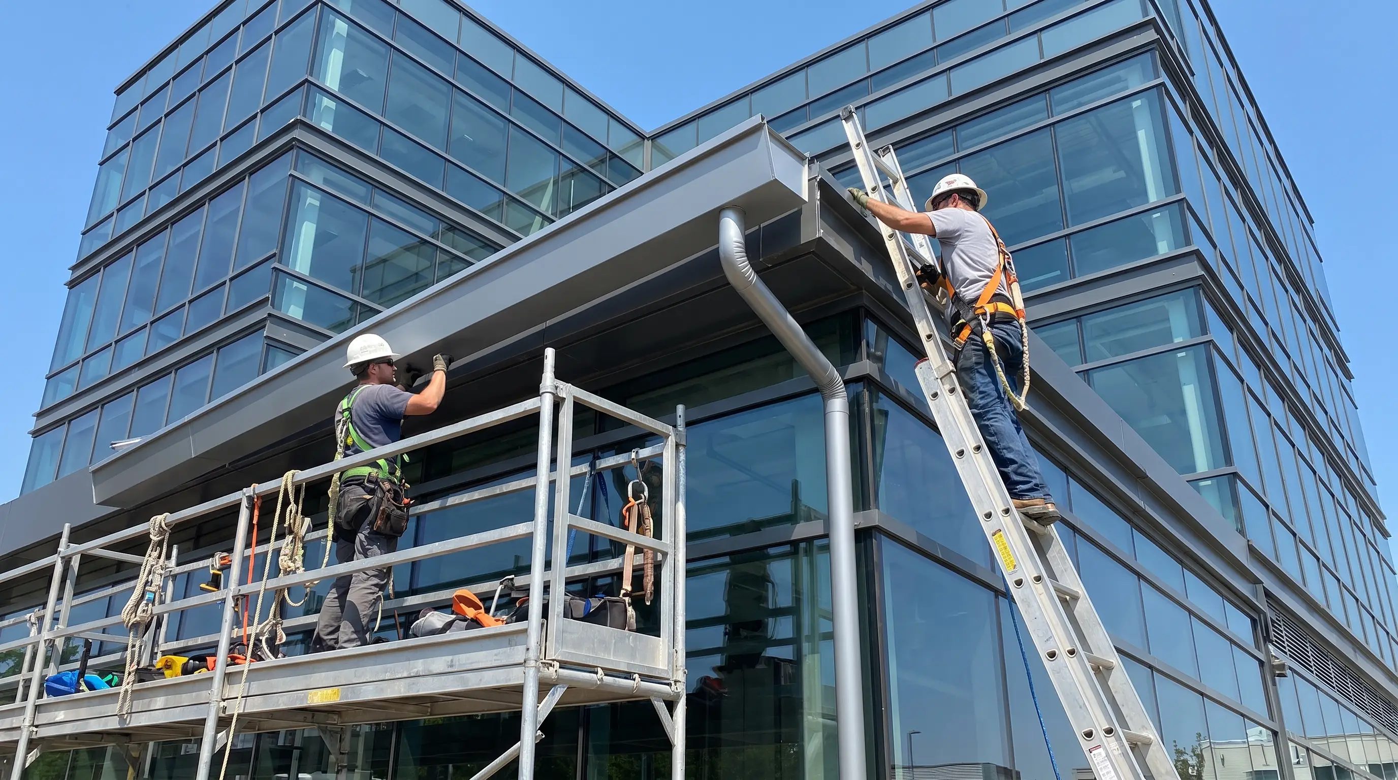 Commercial gutter project