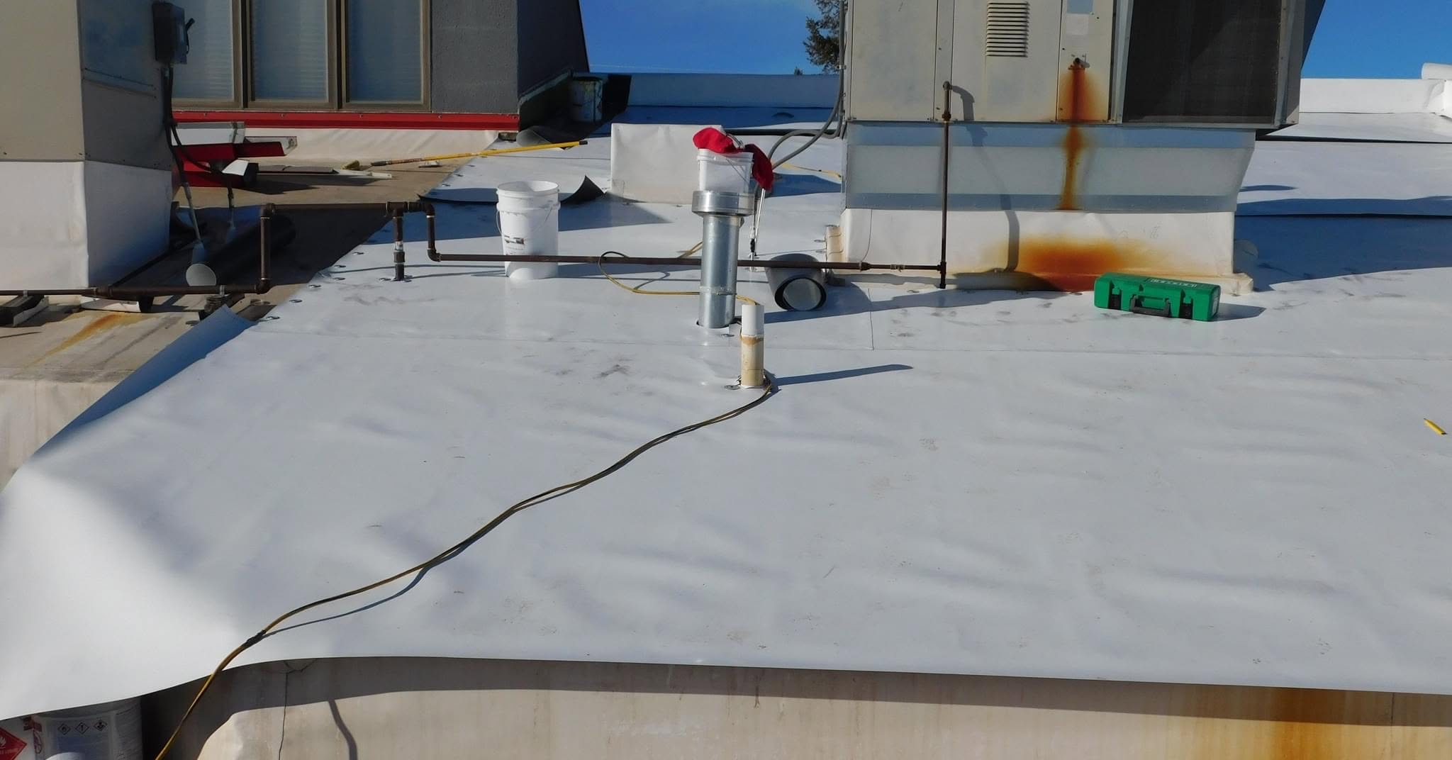 Commercial roof repair