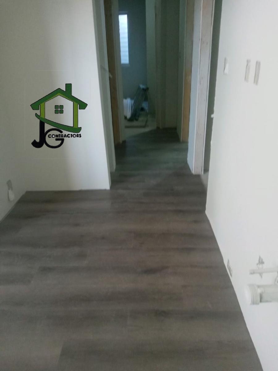 Interior flooring work by JG&M Contractors