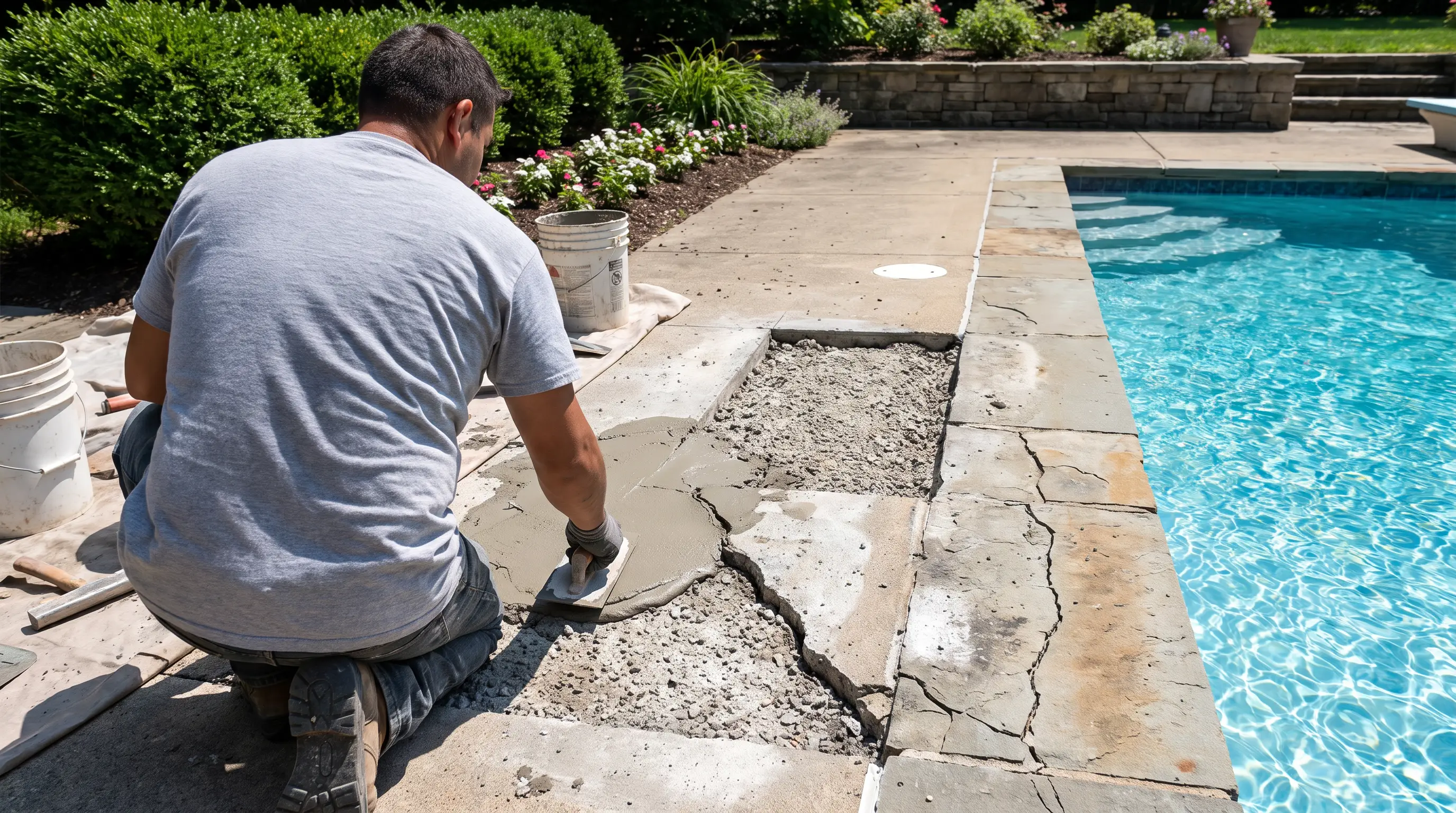 Finished pool remodel