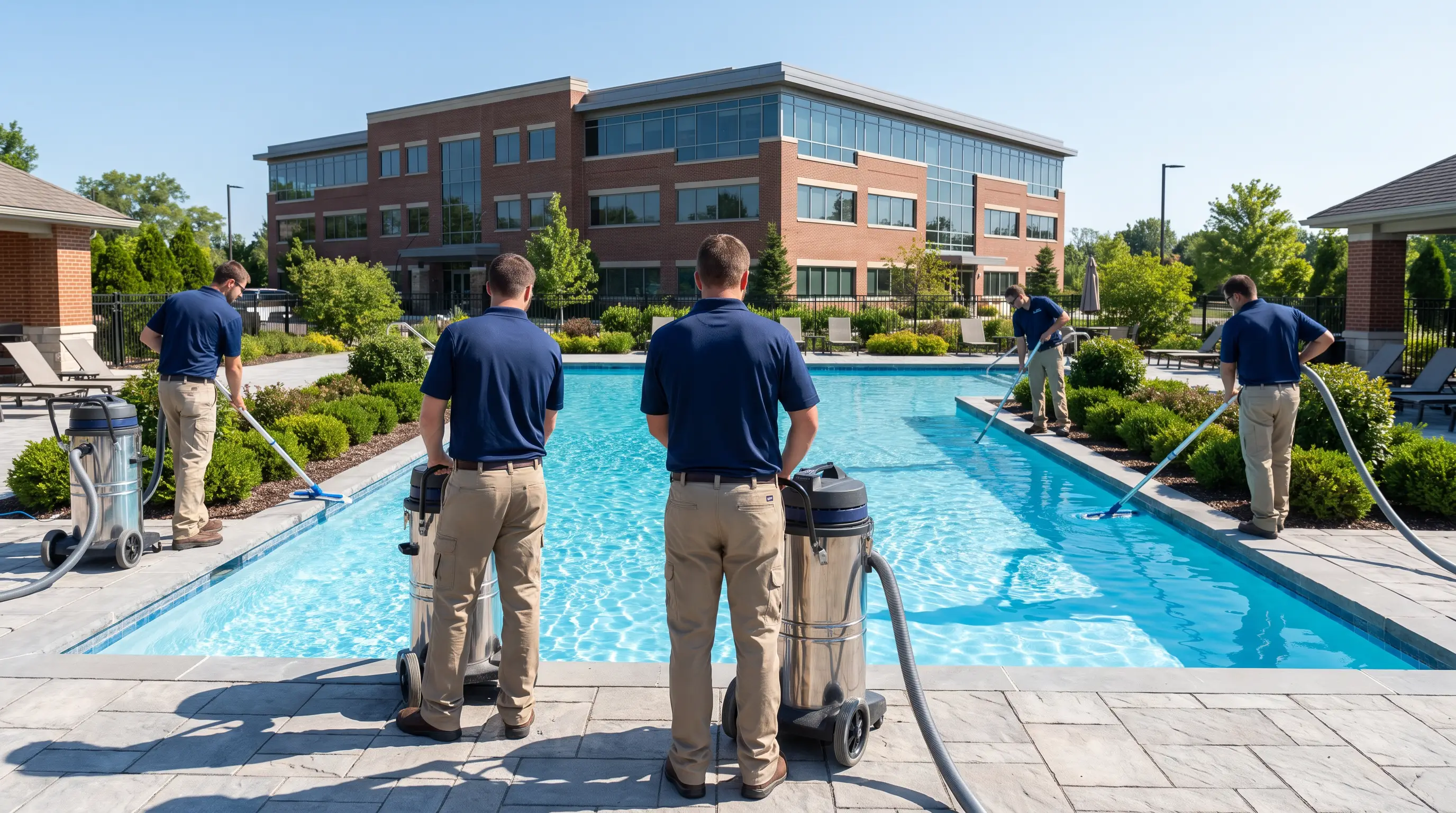 Commercial pool project