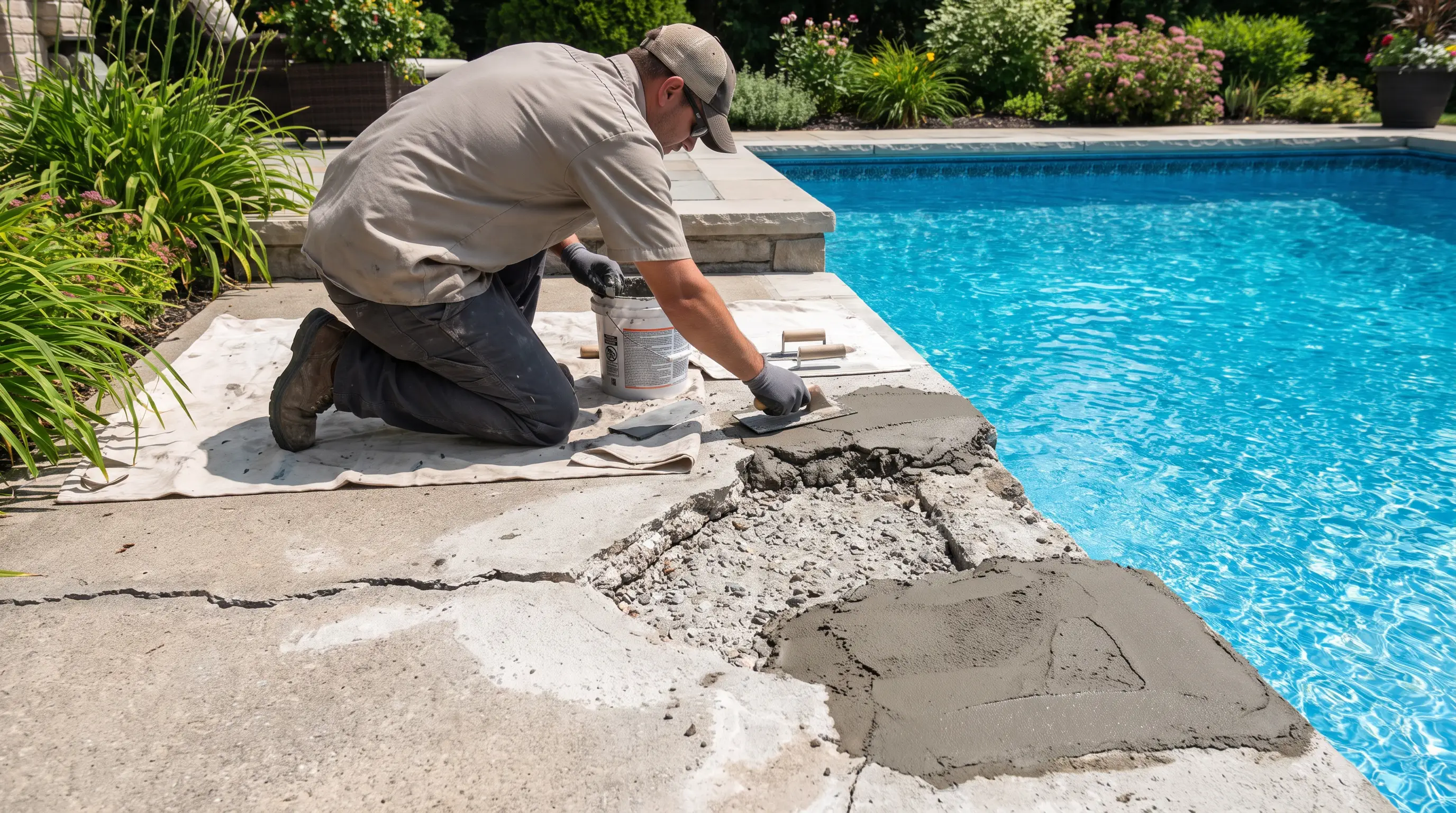 Pool equipment and repair work