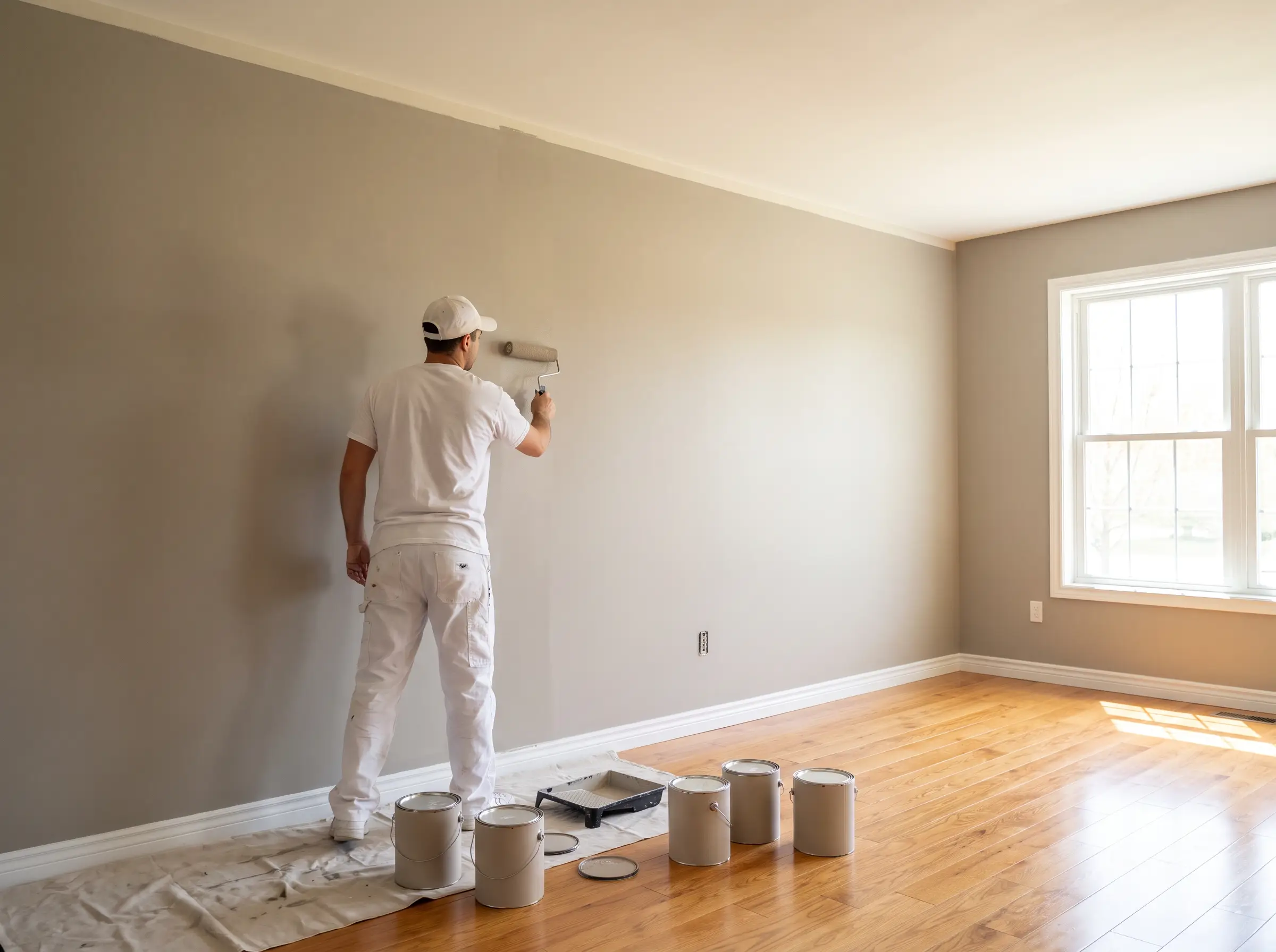 Residential painting project