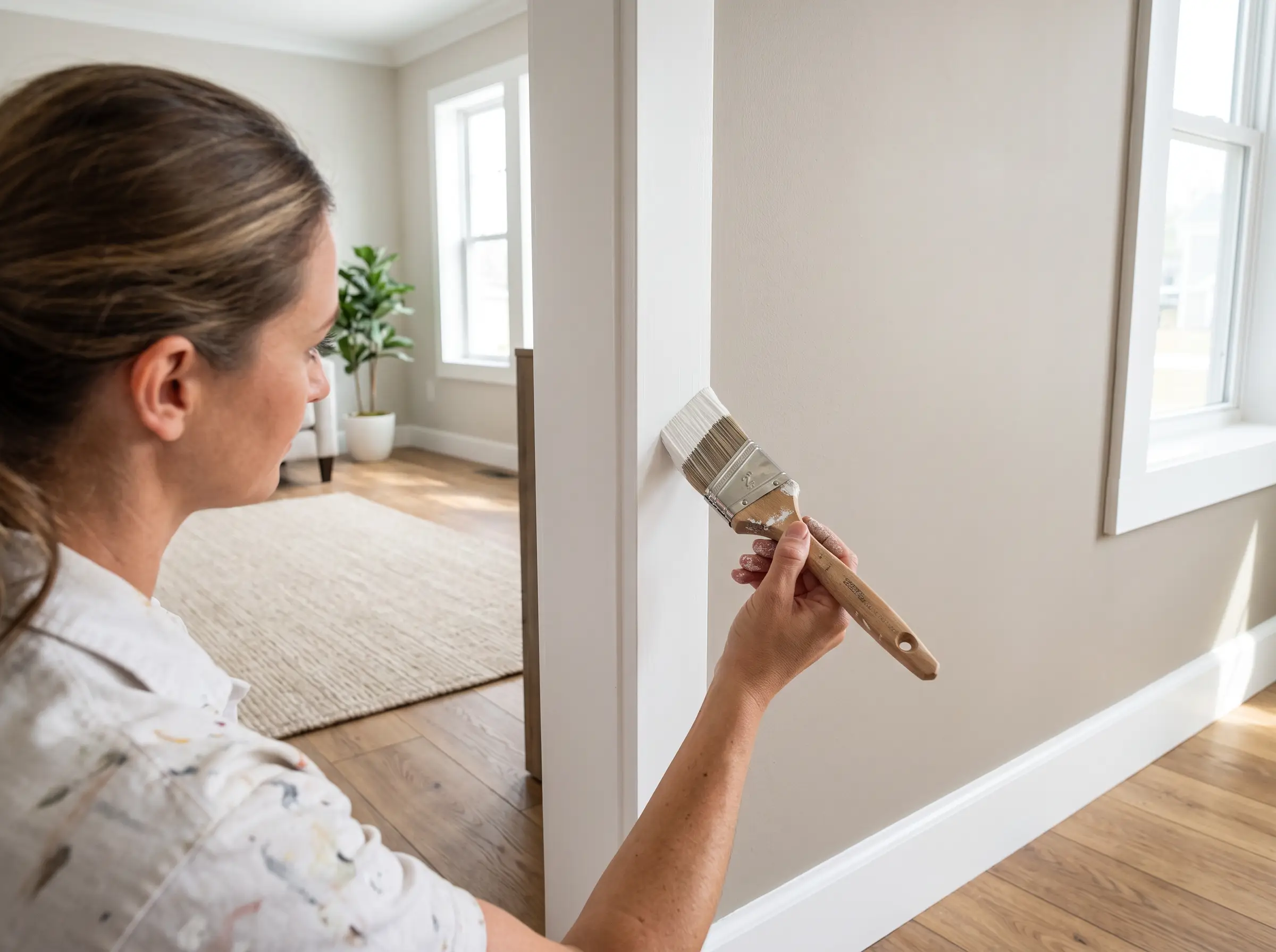 New construction painting