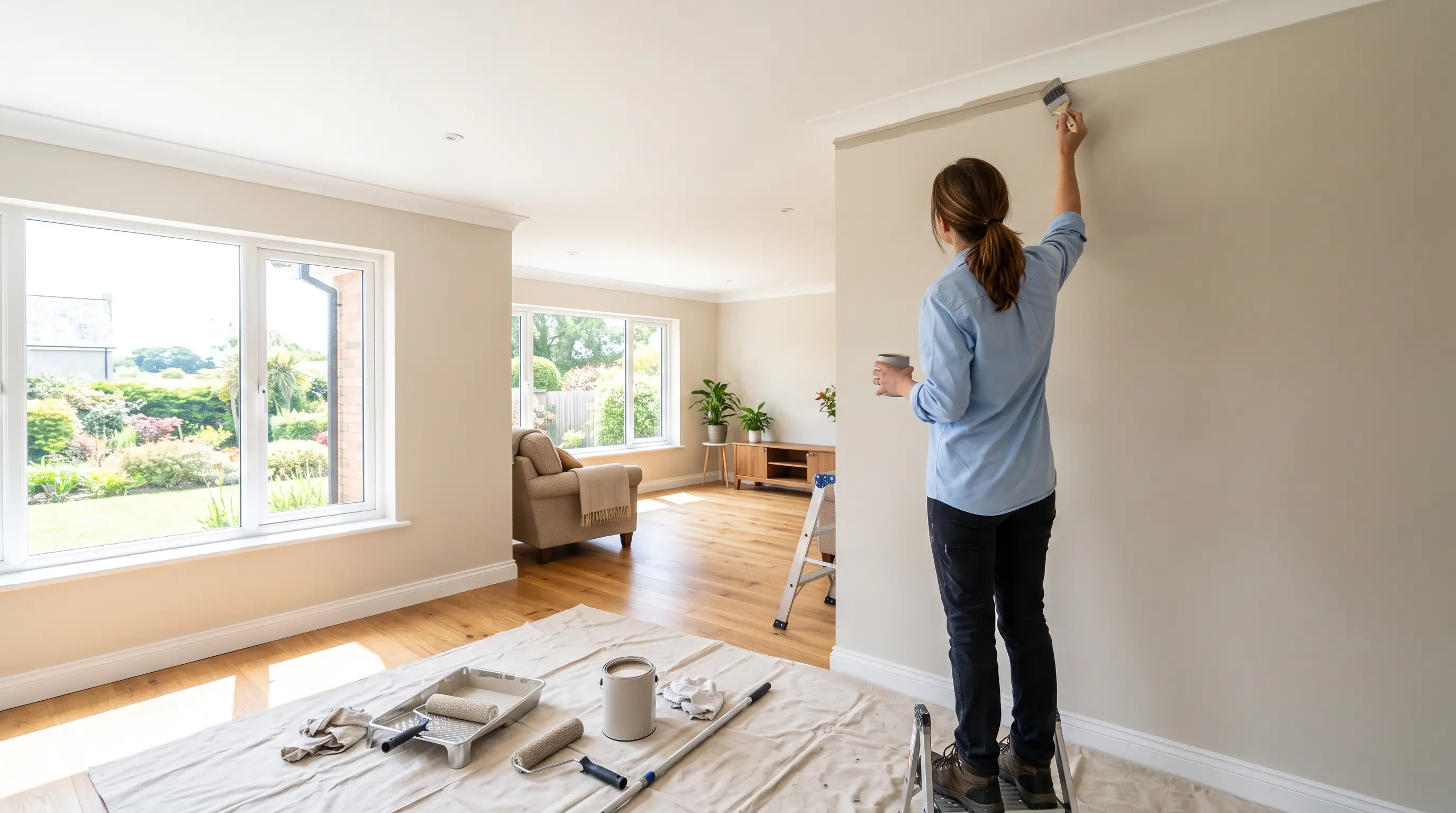 Painting crew on a jobsite
