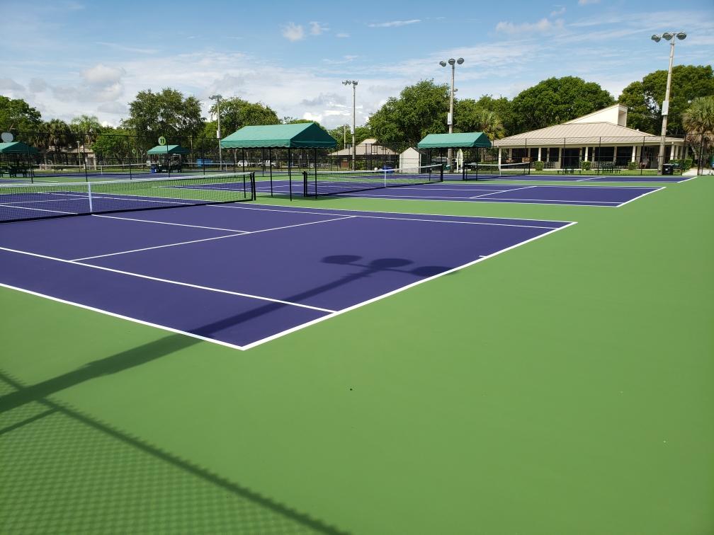 Multi-sport court surfacing project