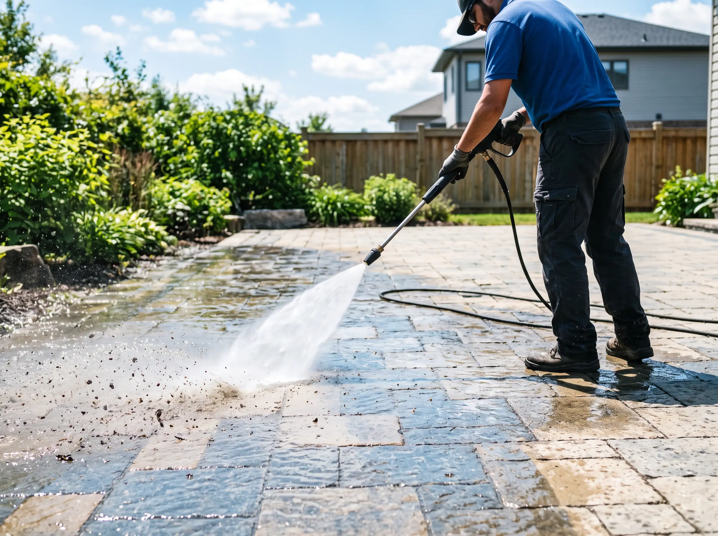 Deck and fence cleaning