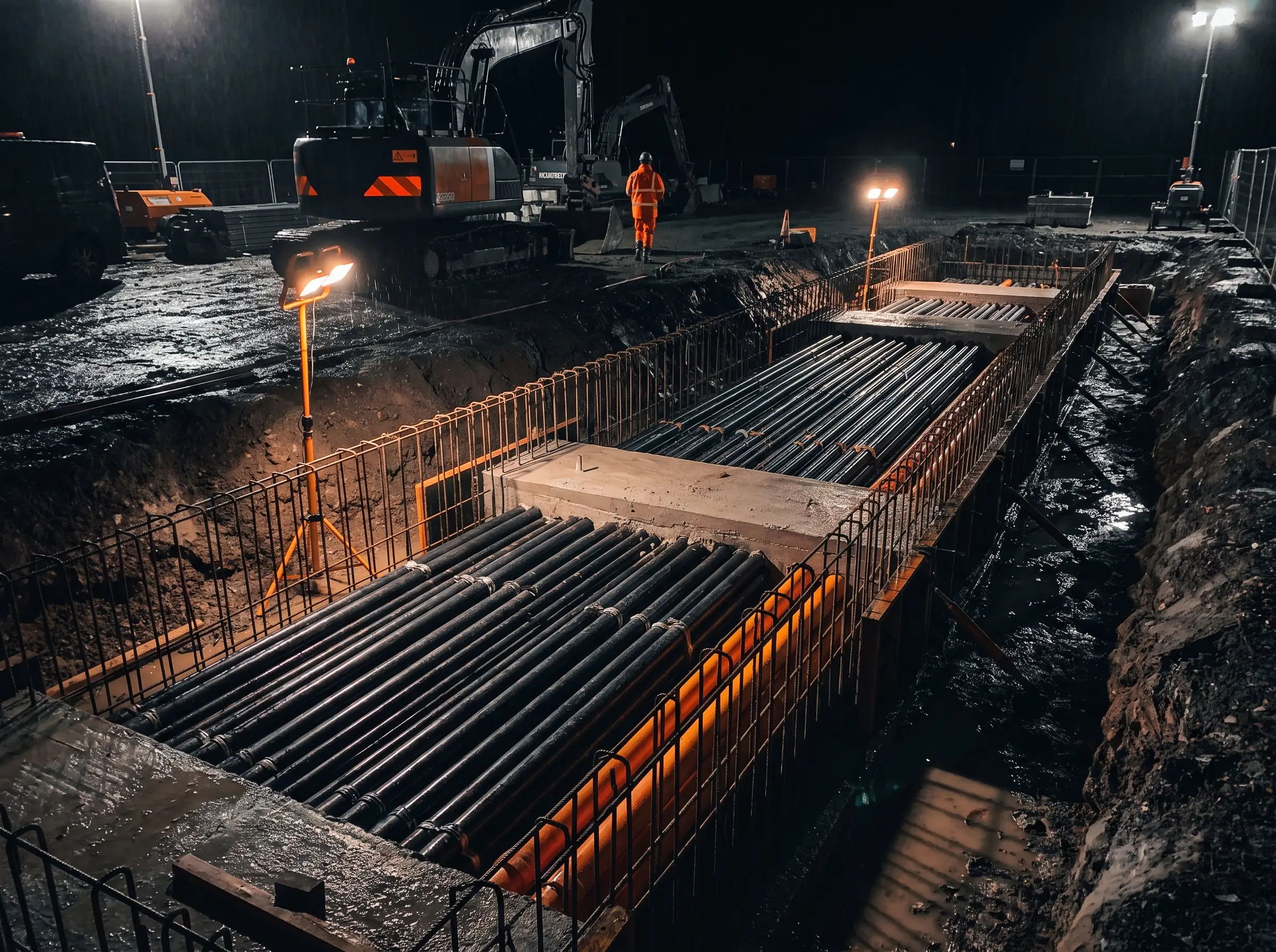 Underground Utility Install