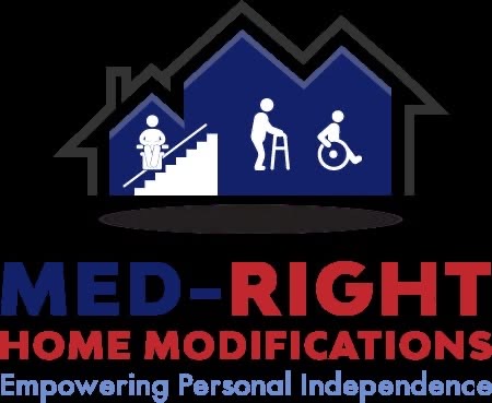 Home modification technician on the job
