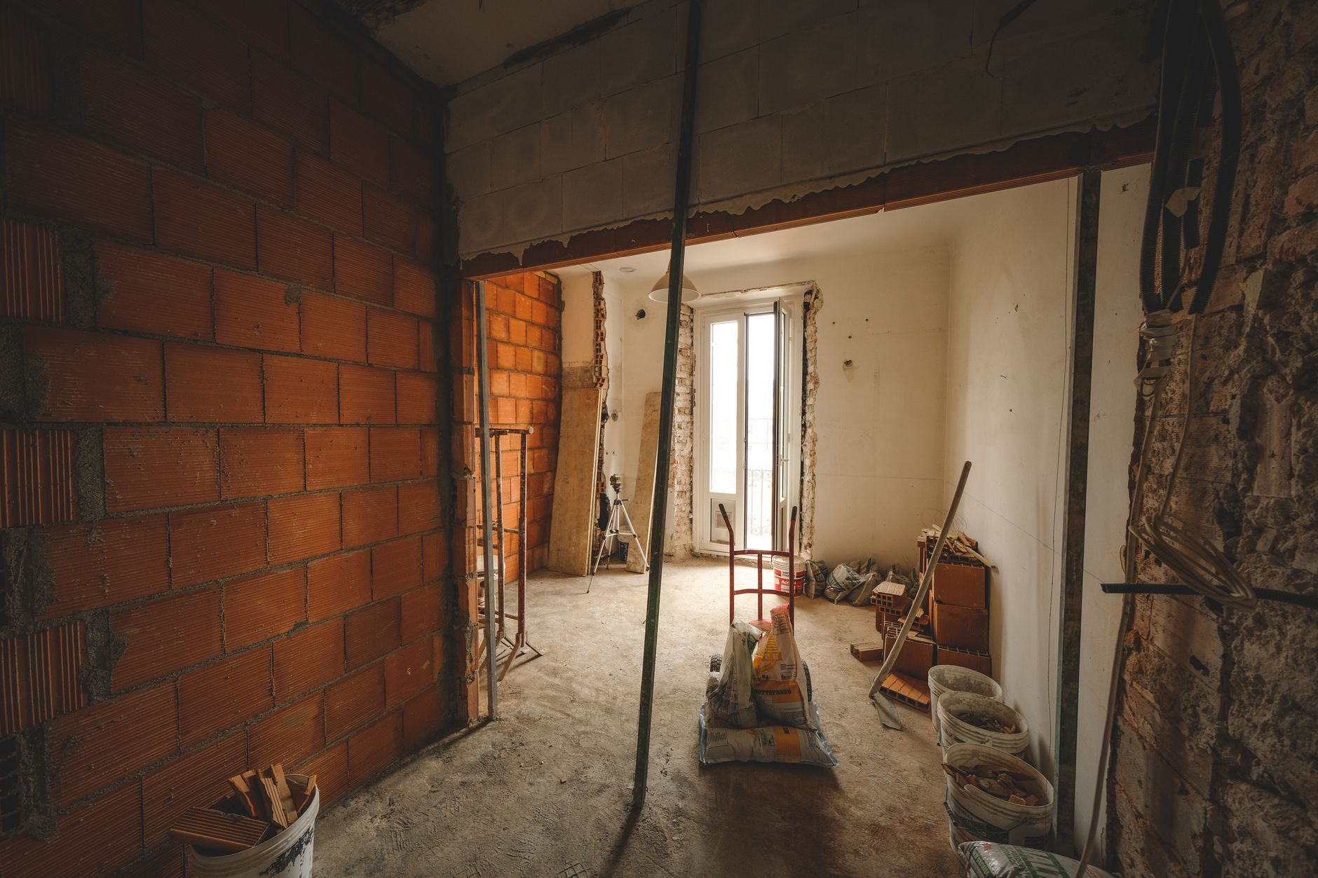 Remodeling crew on a jobsite